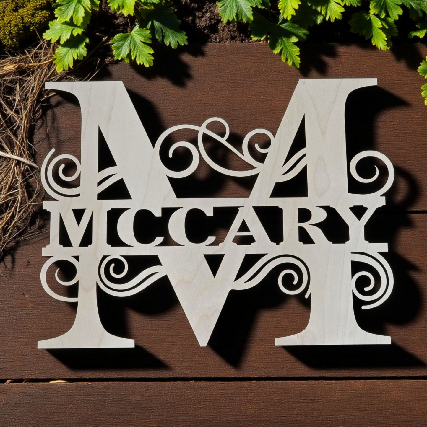 LAST NAME SIGN 11.5 or 15 personalized