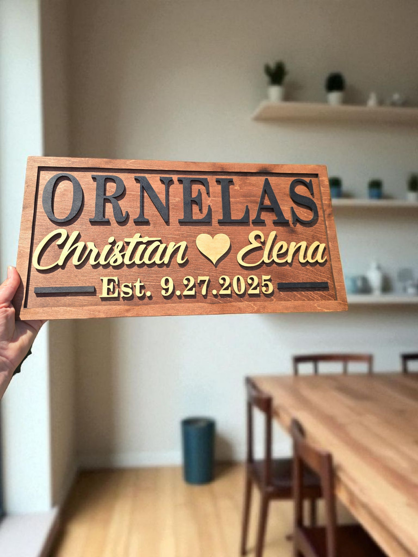 Couple Established Sign Personalized