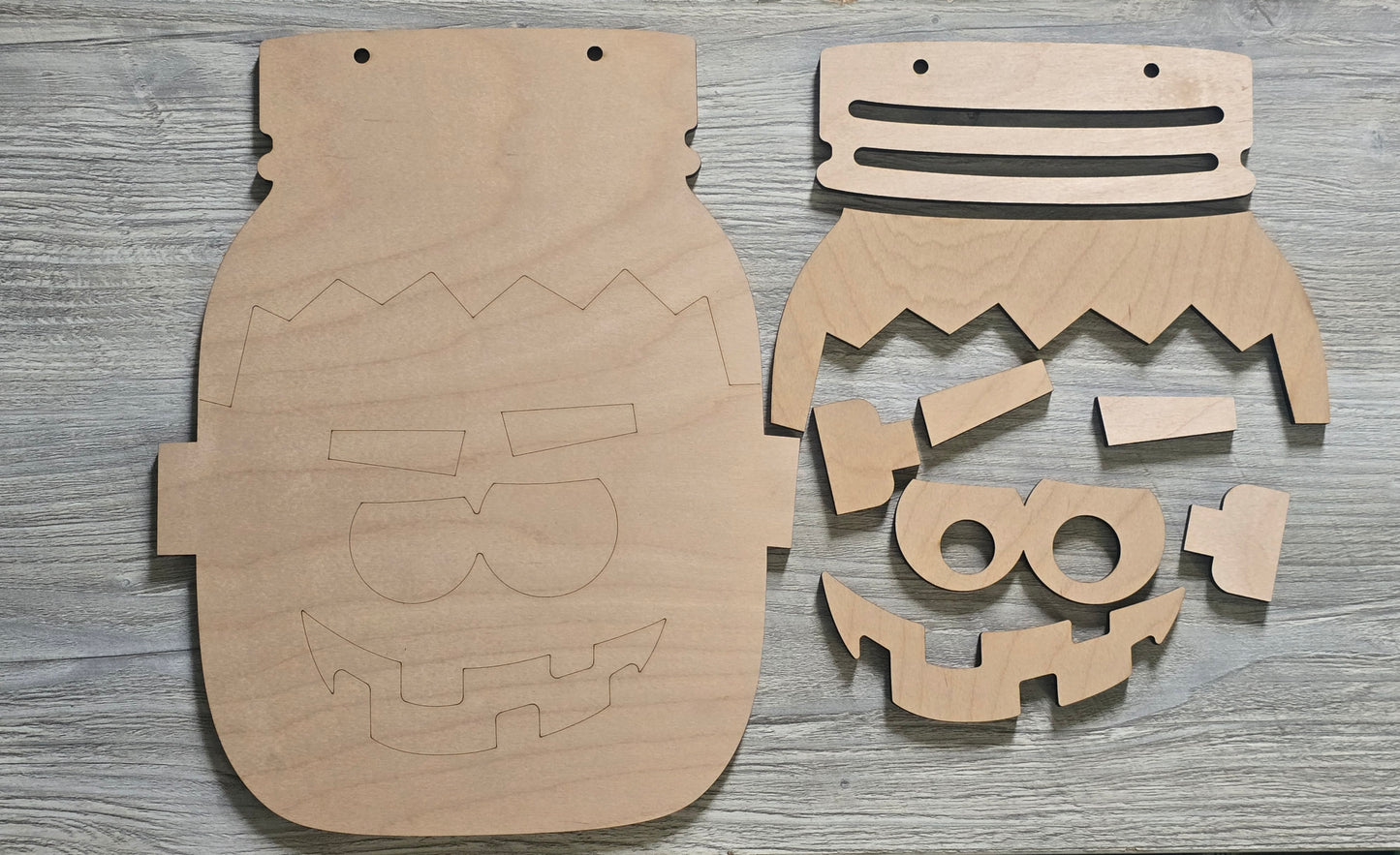Mason jar signs DIY