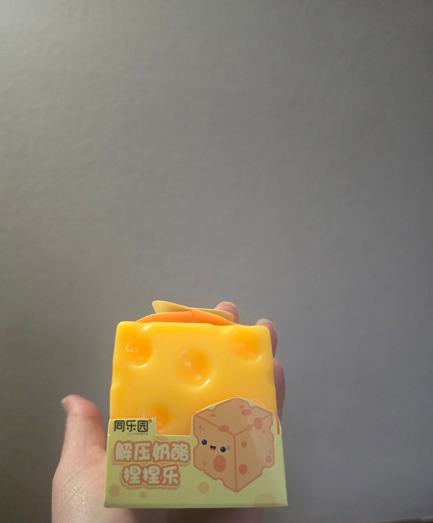 Cheese squishy triangle or cube