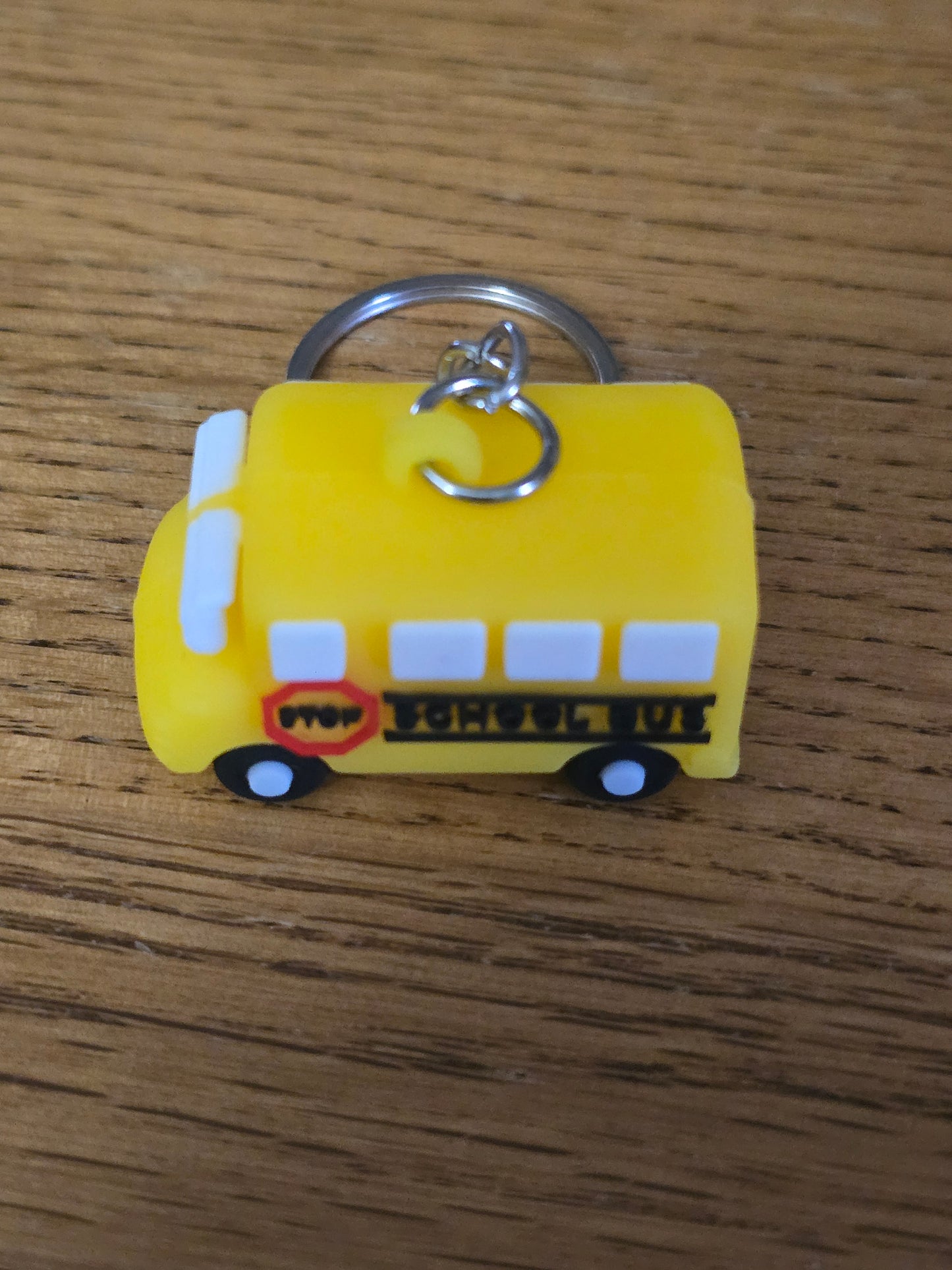 Black Friday School Bus Keychain