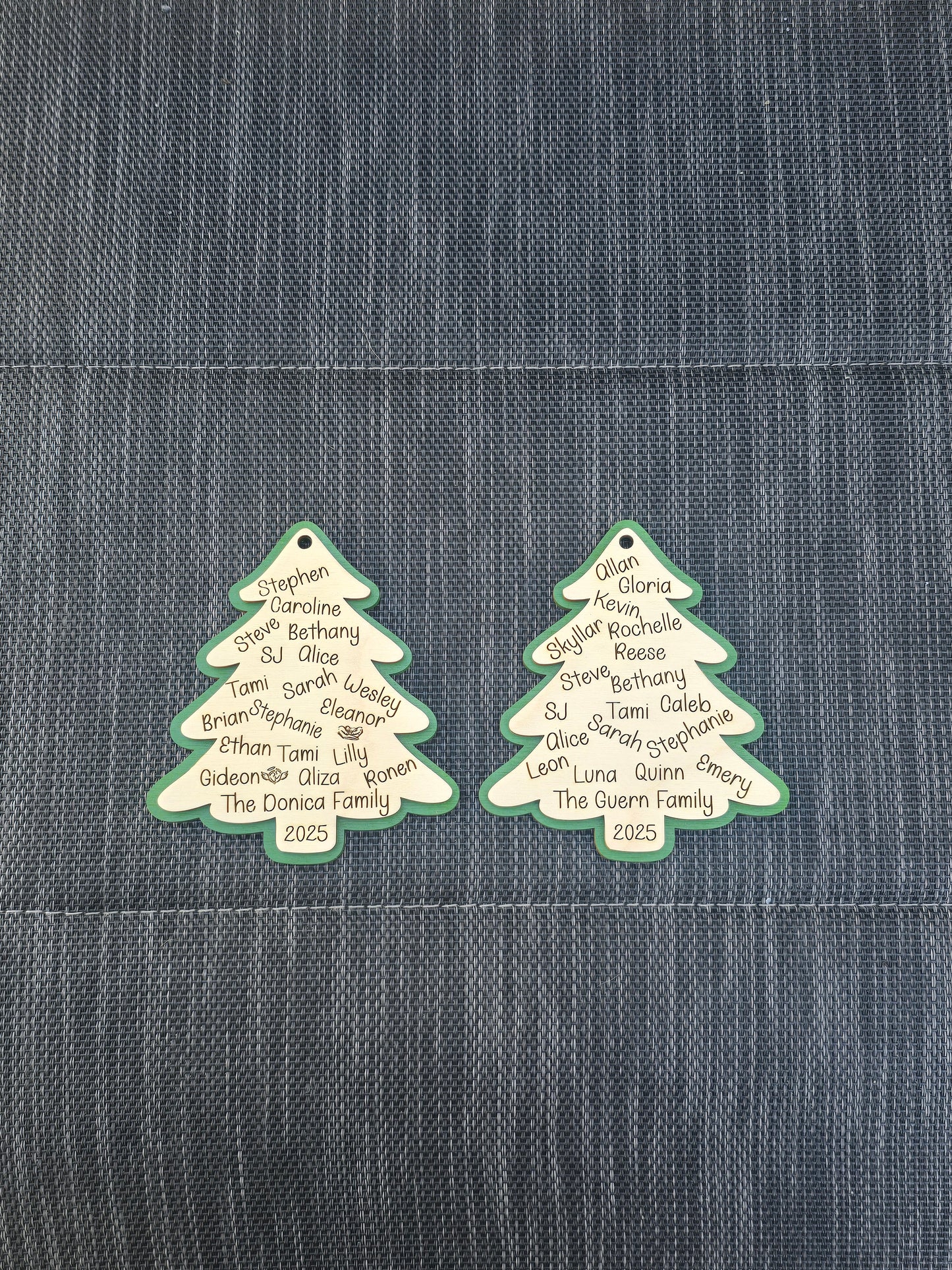 Large family Family Tree 2 layer Personalized up to 25 names