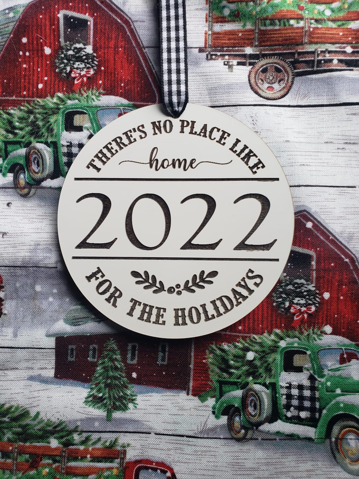 There's No Place Like Home Christmas Ornament 2022 Year