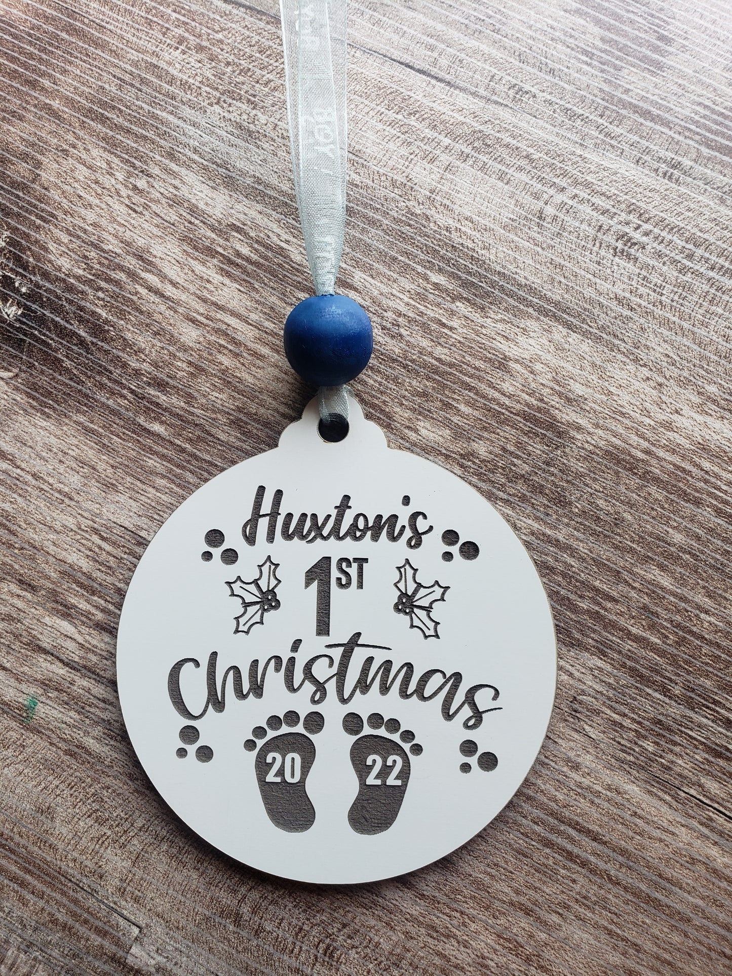 Baby's 1st Christmas Ornament Personalized