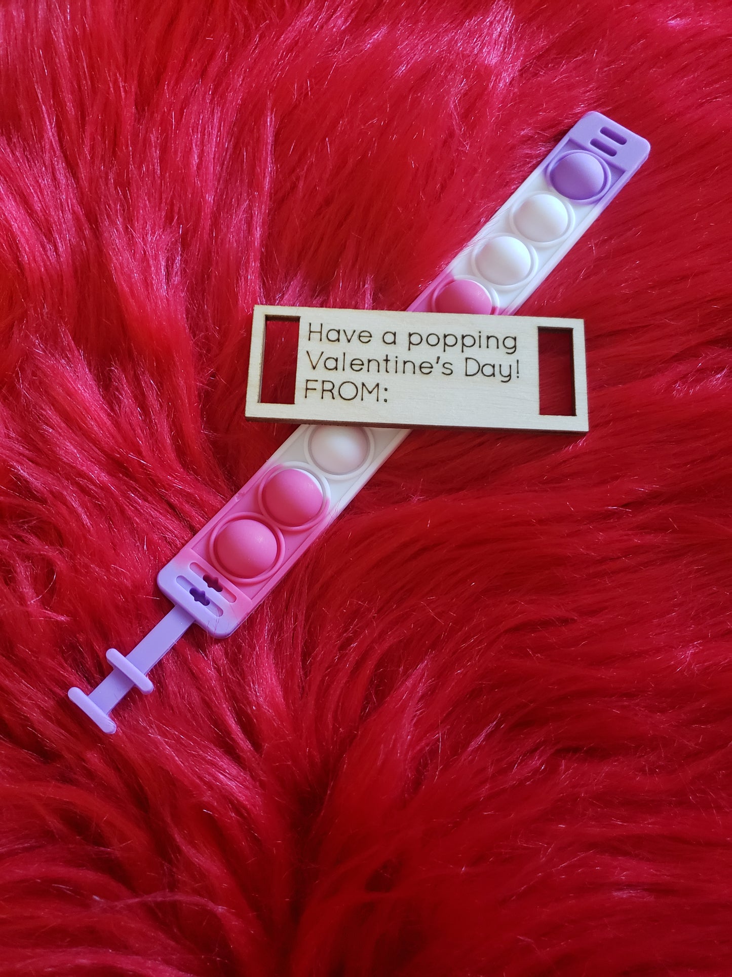 MOQ 5 Sale Special Pop it Valentines personalized