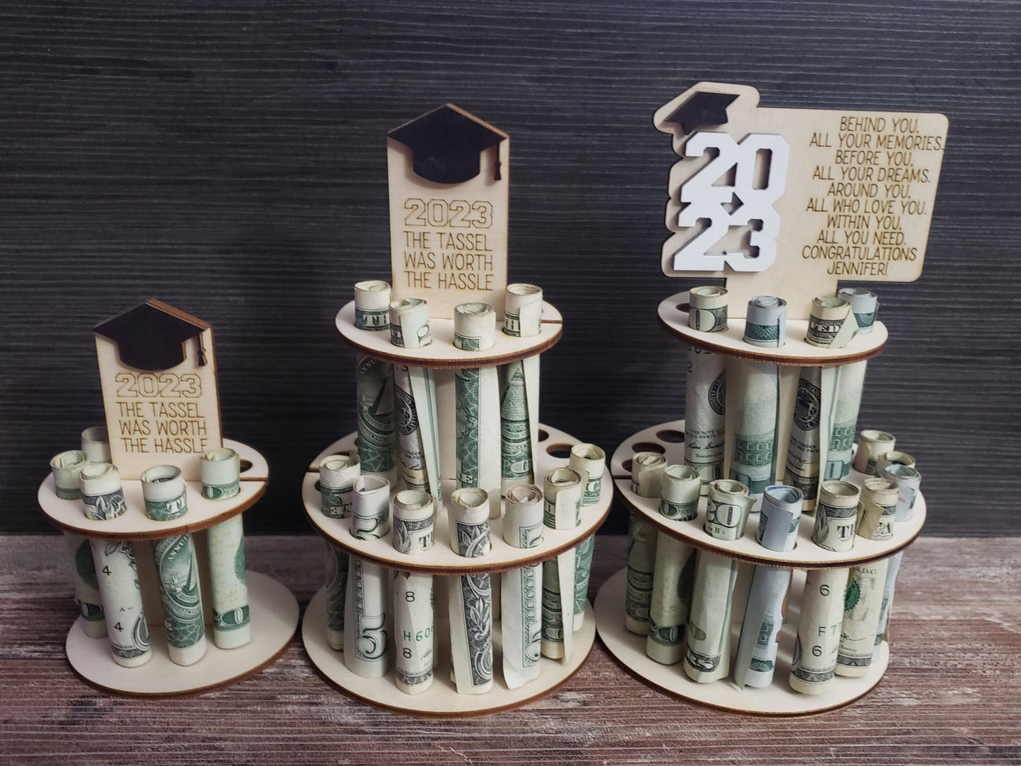 Money Birthday Graduation Cakes Personalized