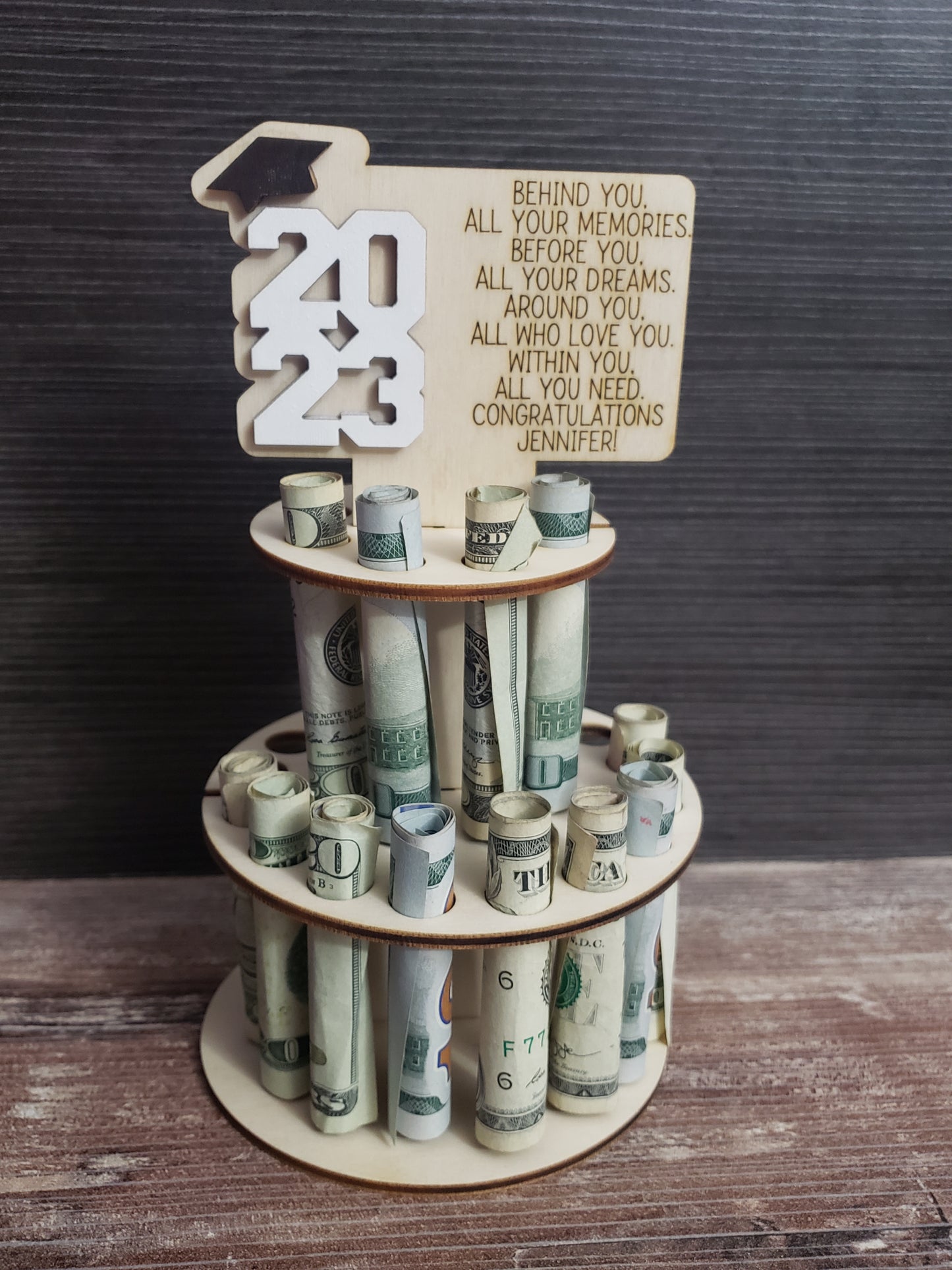 Money Birthday Graduation Cakes Personalized