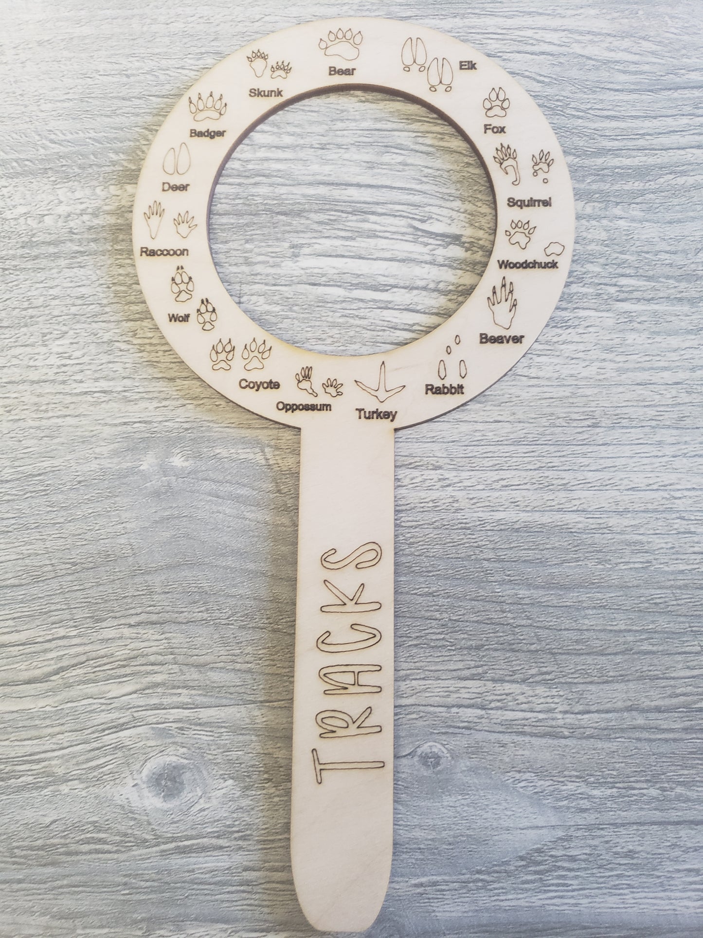 Animals Tracks and Bug Finder Wands