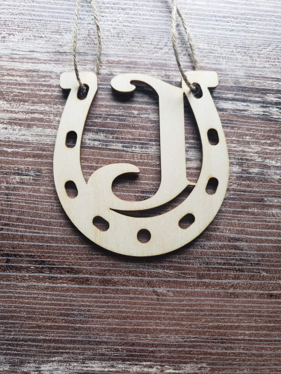 Horseshoe car charm Ornaments Personalized
