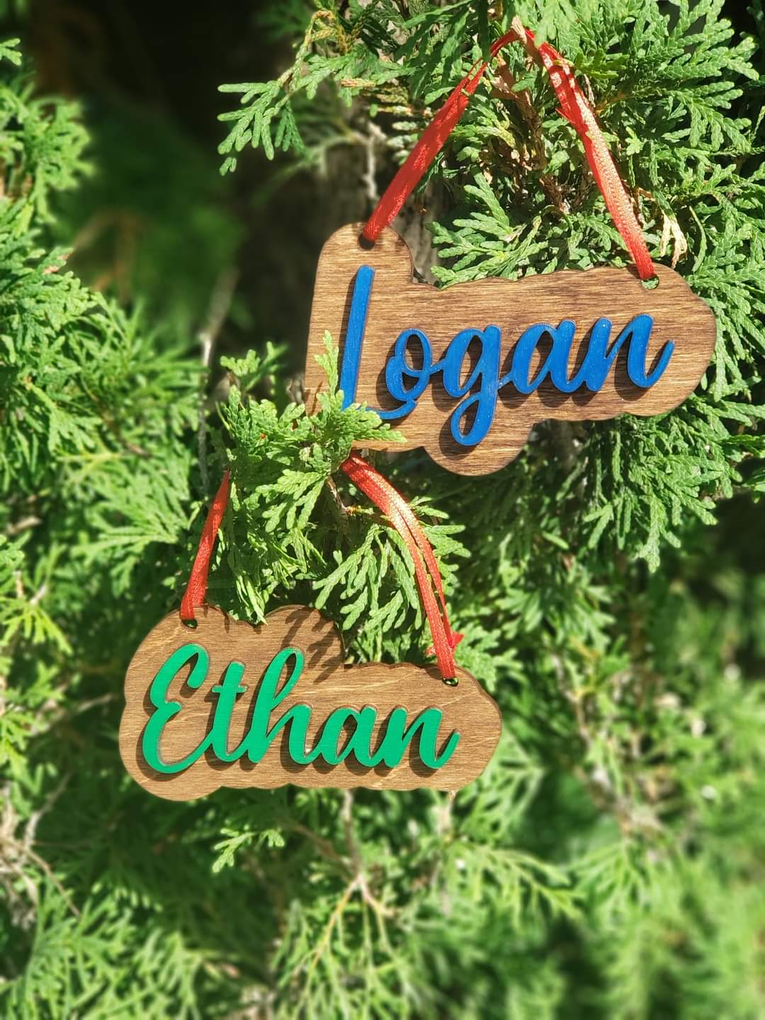 Name Christmas Ornaments Personalized