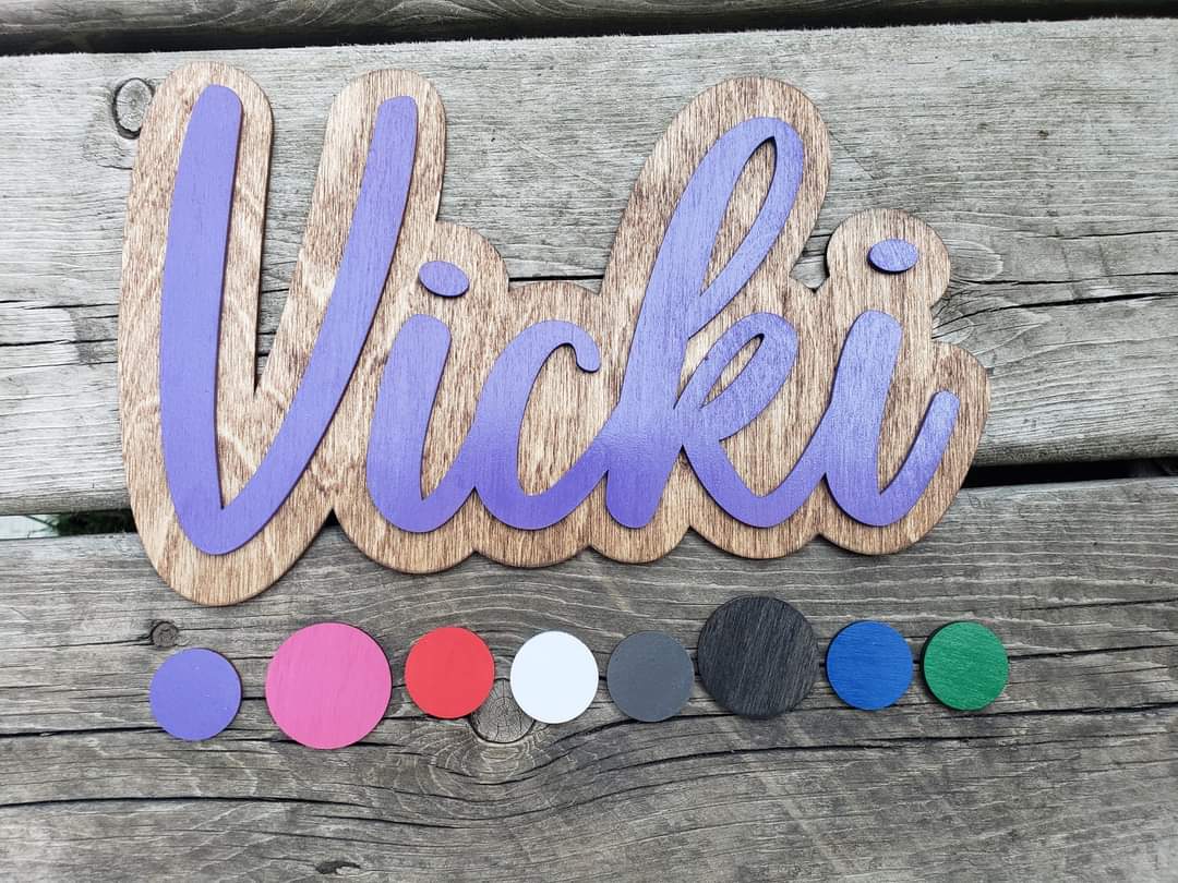 Personalized Name Sign