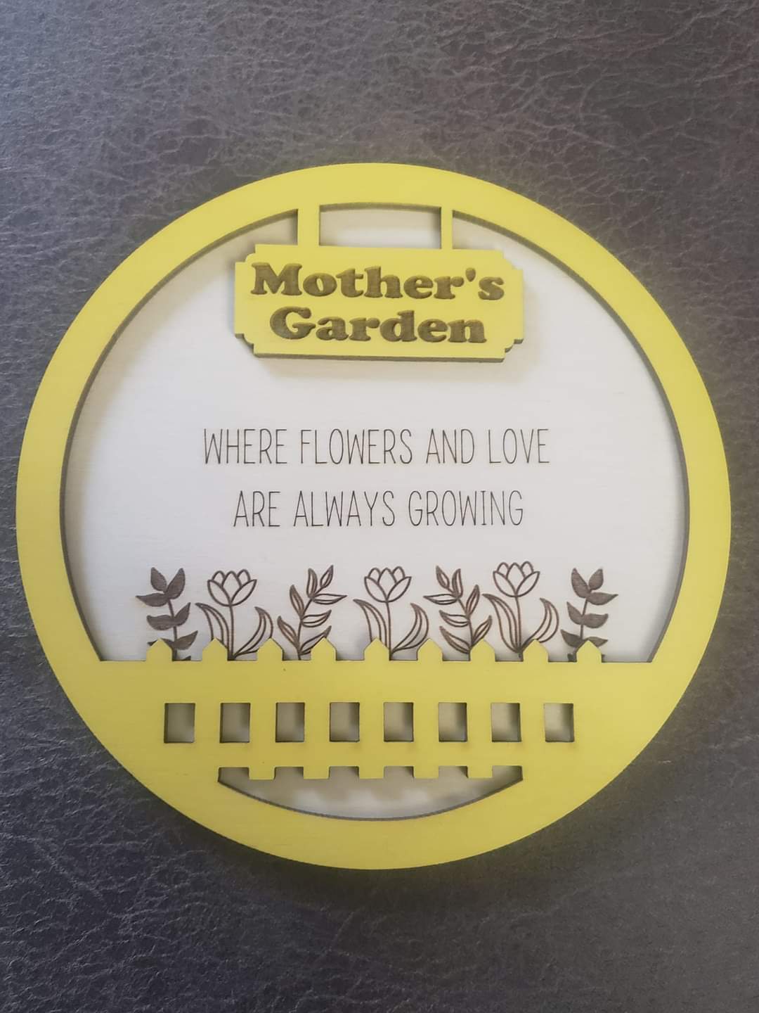 Grandma's Garden Sign Personalized