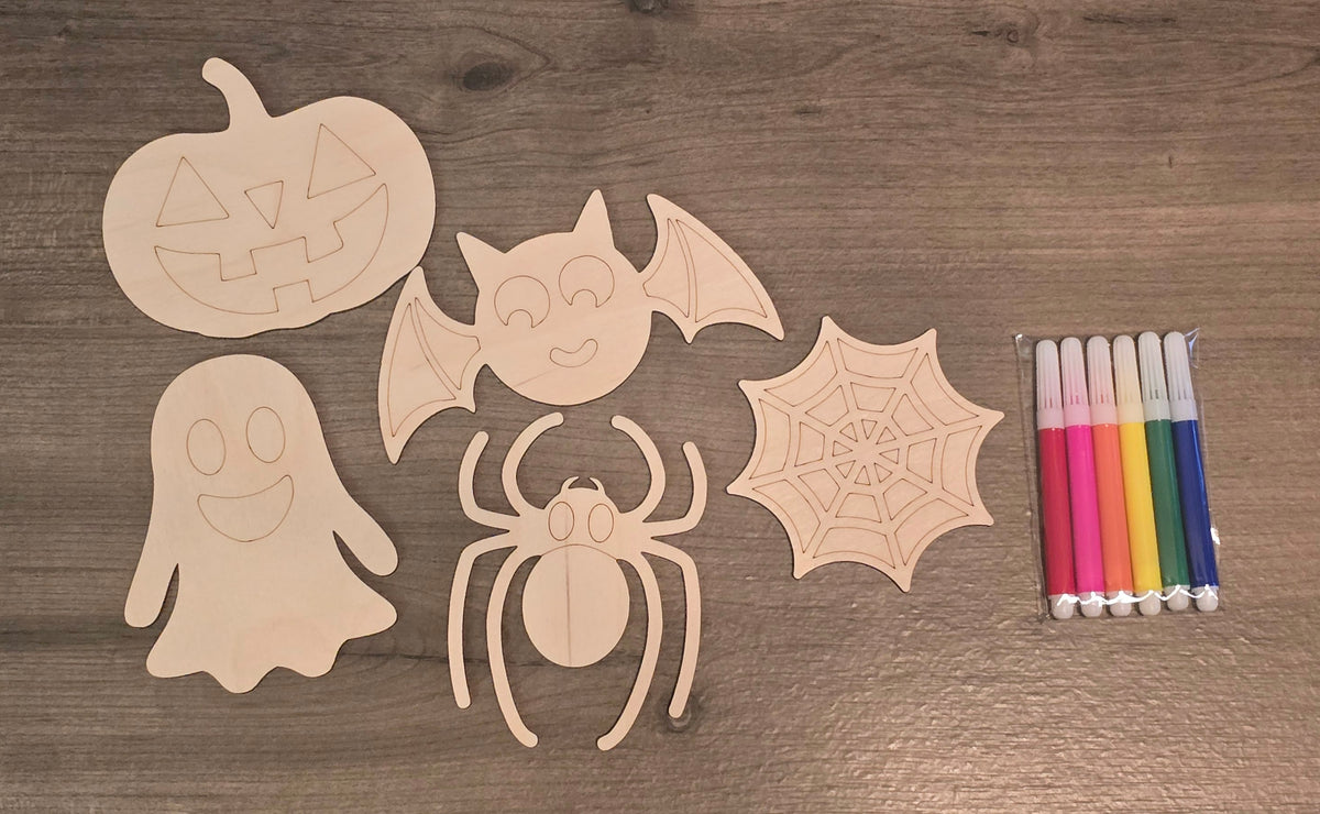 Halloween marker kit