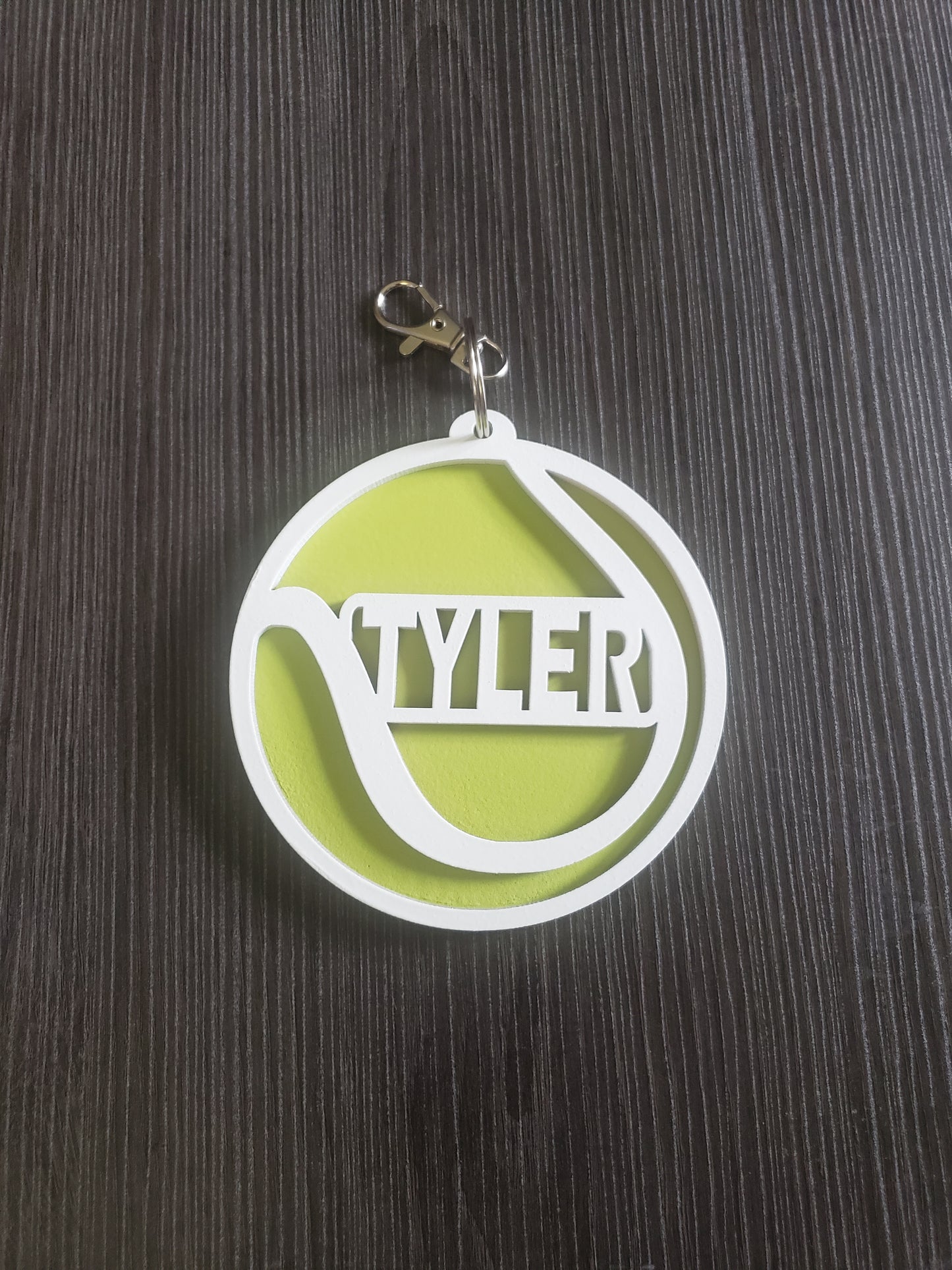 Baseball Softball Soccer Volleyball Basketball Tennis Cheer Football Track Bag Tags or magnet Personalized