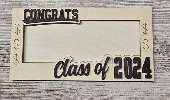 Congrats Class of 2024 money holder