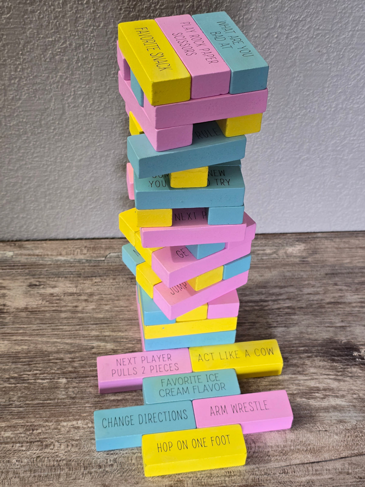 Colored Blocks Stack Game Easter Multi Color Building Blocks stacking Game with activities ...