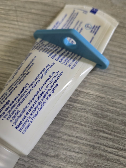 Toothpaste squeezer 3D printed