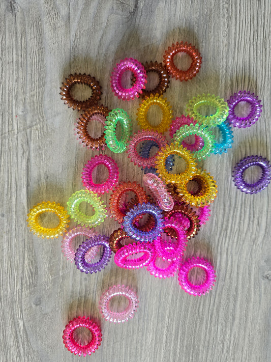 Small Hair Tie coils