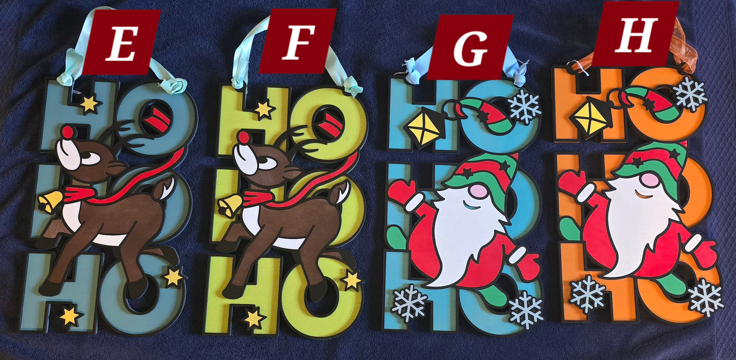 Ho ho ho signs