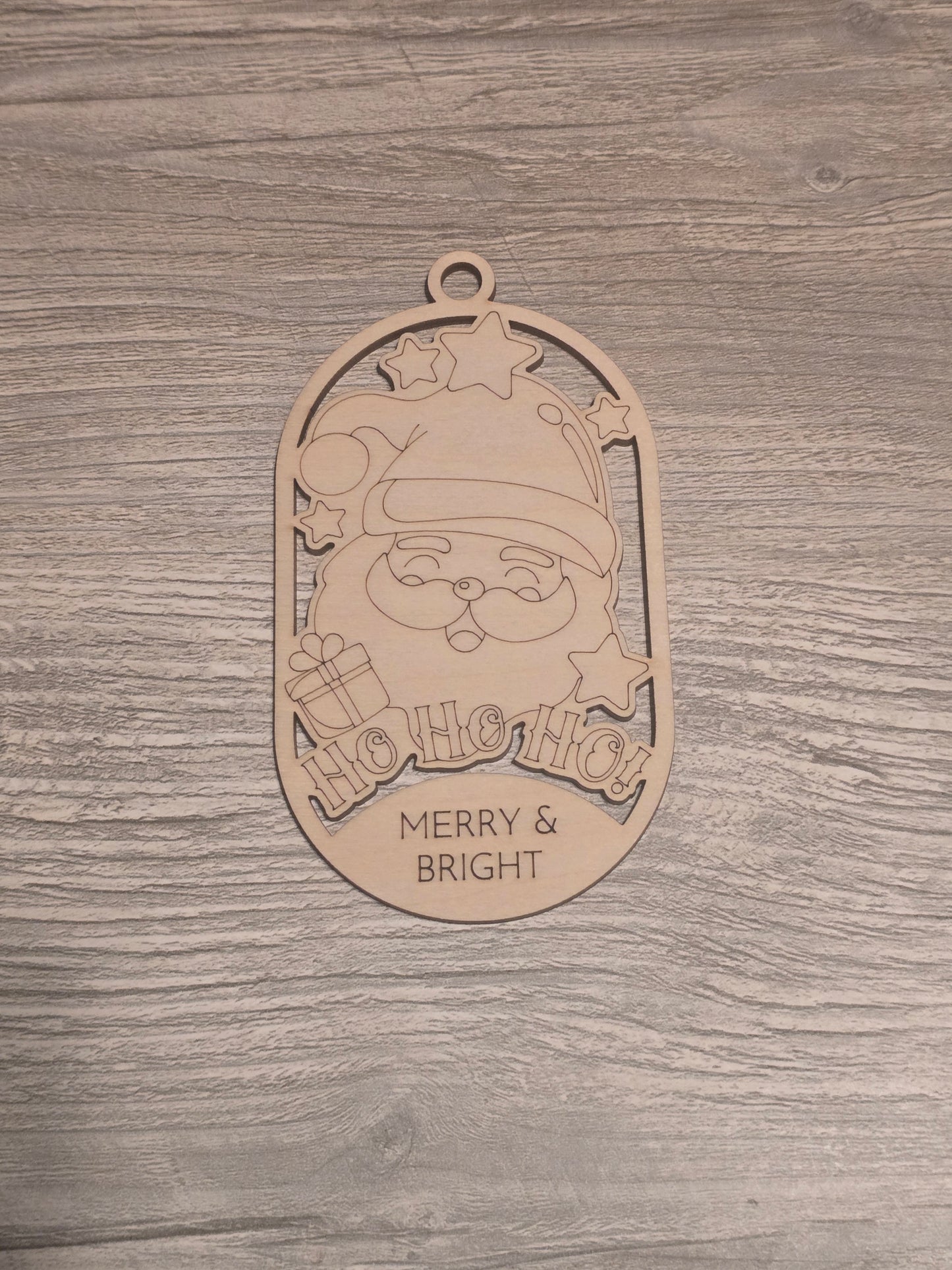Merry & Bright Christmas Ornaments coloring kits