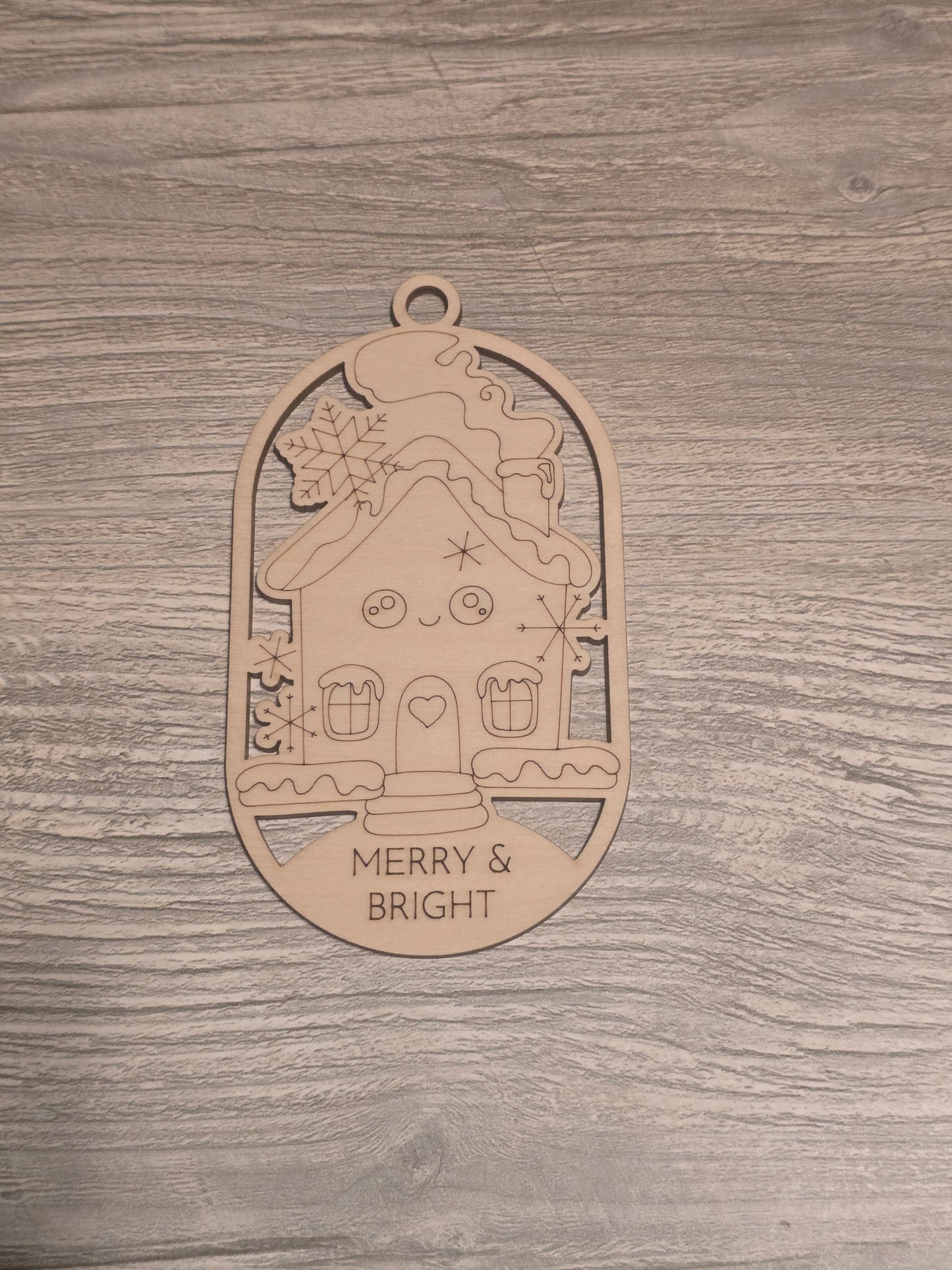 Merry & Bright Christmas Ornaments coloring kits
