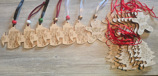 RTS 2024 Height Christmas Ornaments