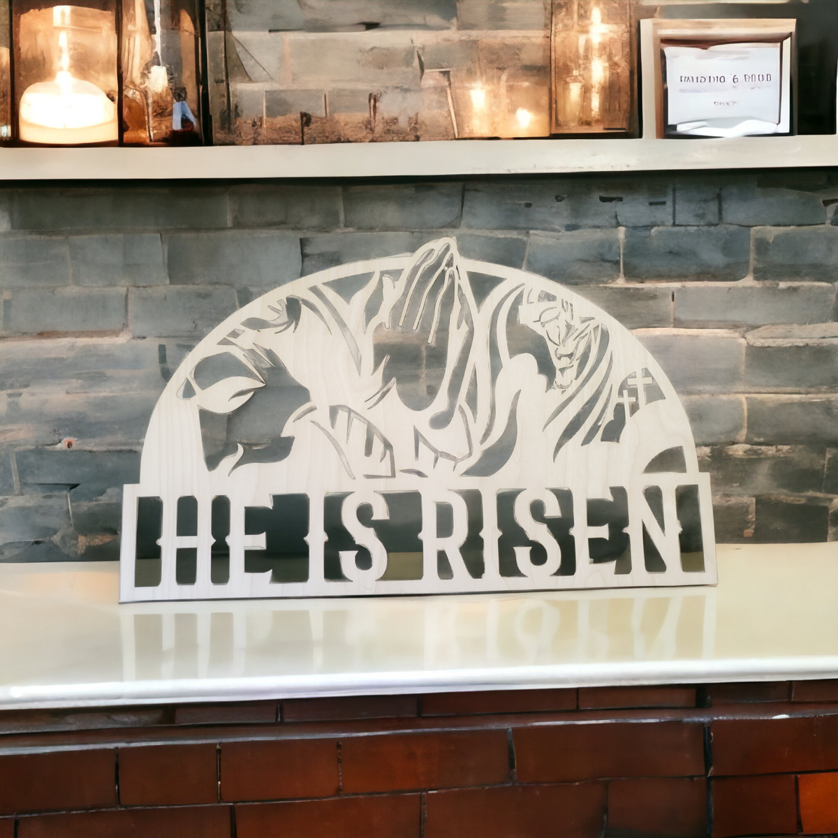 He Ix Risen Sign HE IS RISEN Sign – Wholesale By Kali