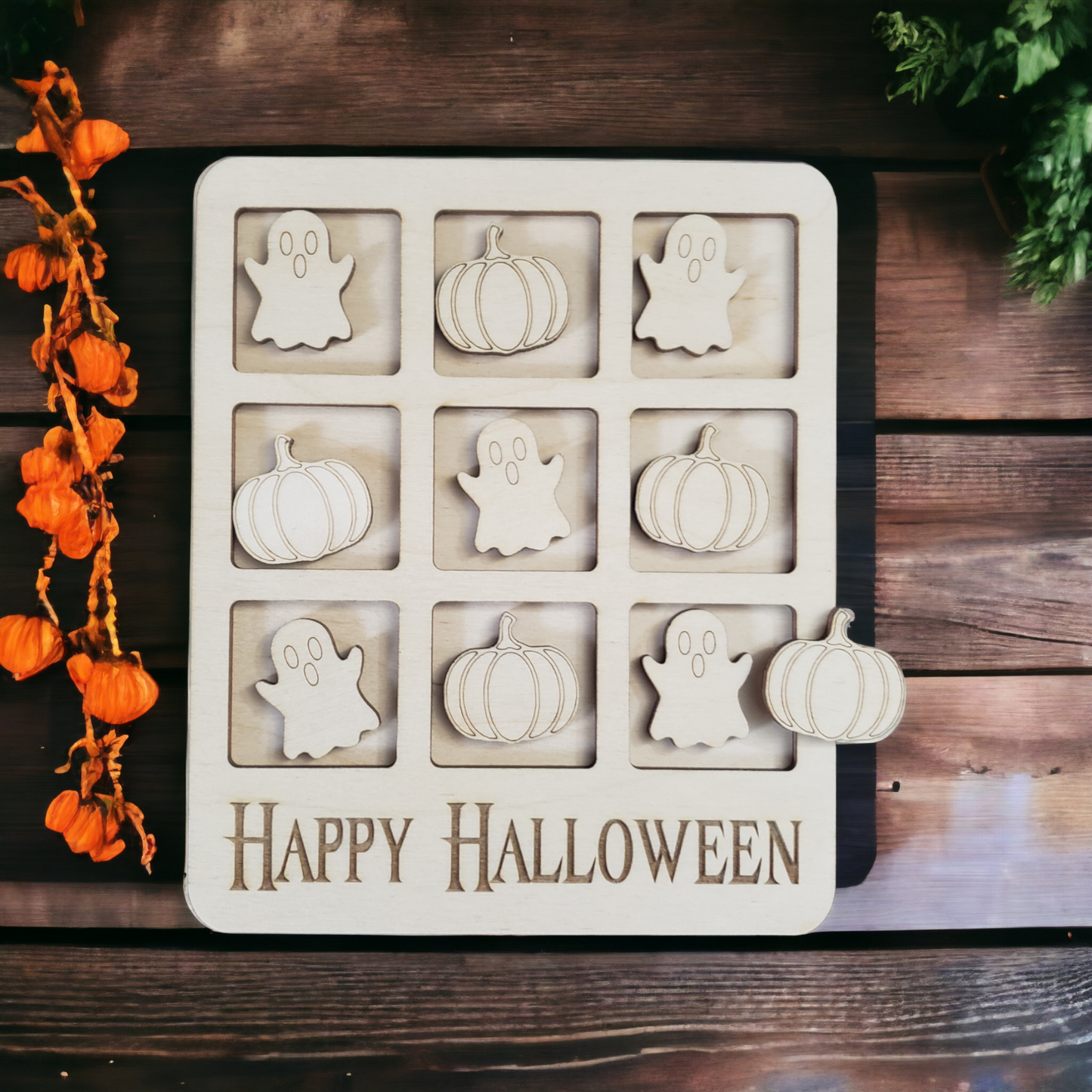 Happy Halloween Tic Tac Toe