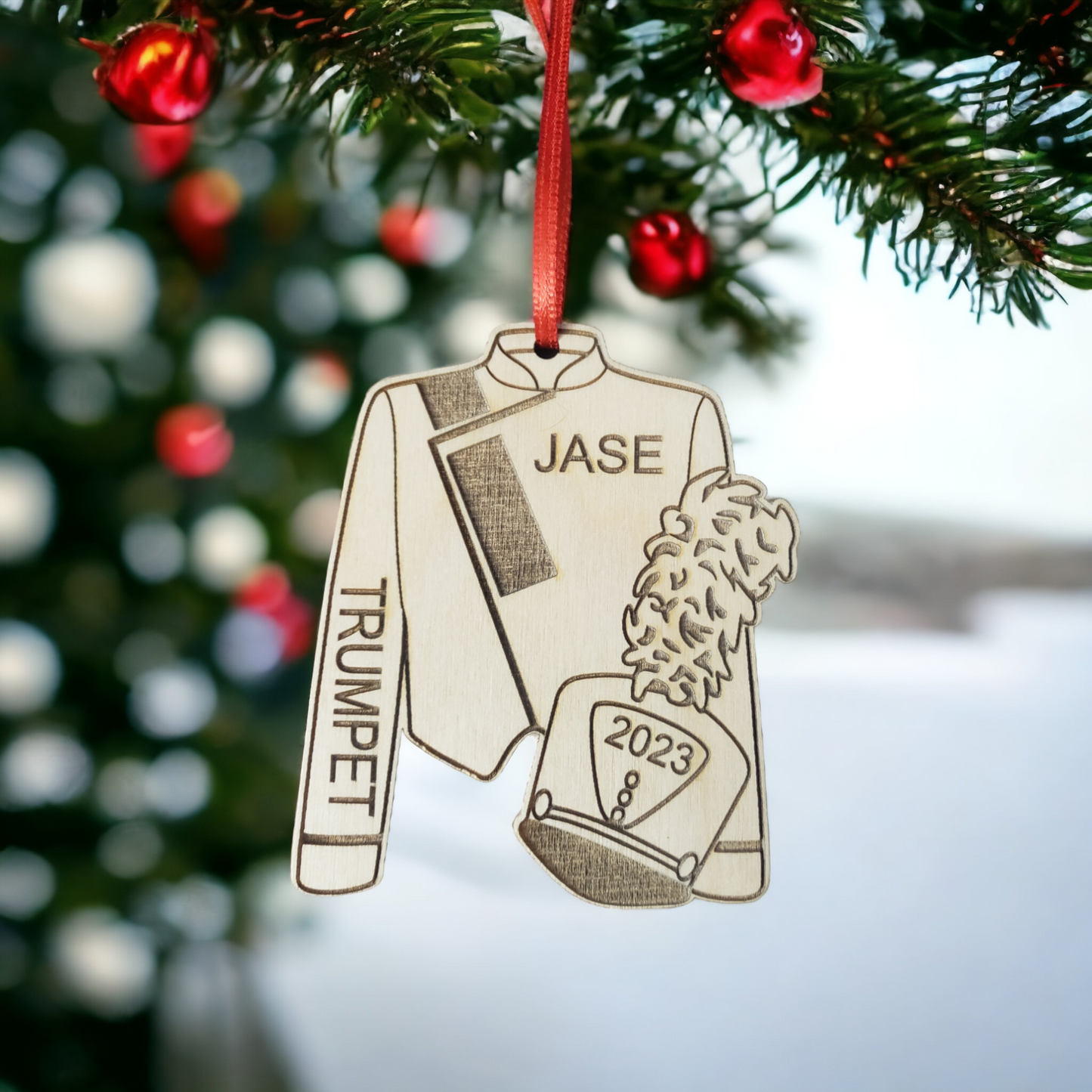 Band Sports Ornaments Personalized