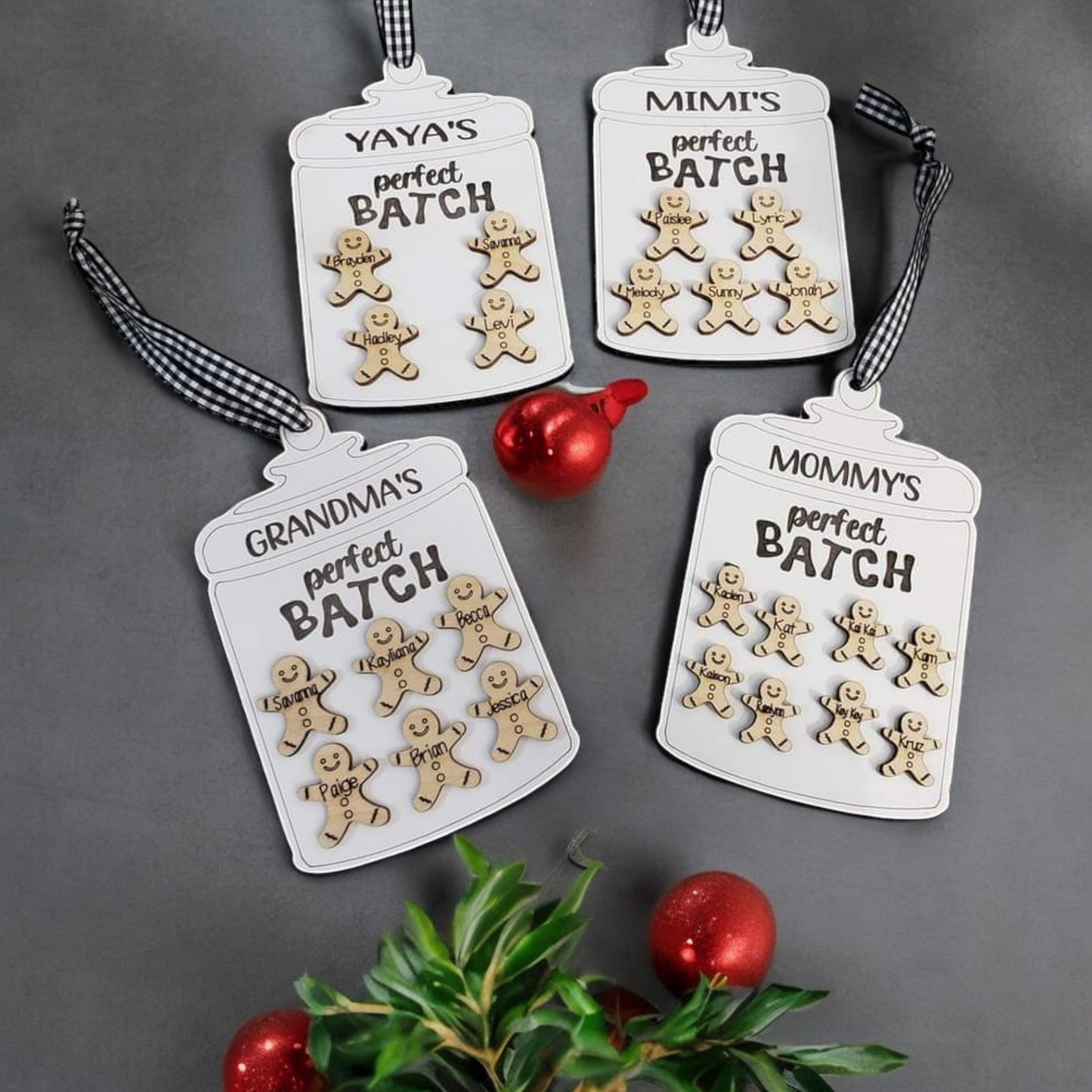 Perfect Batch Christmas Ornament Personalized