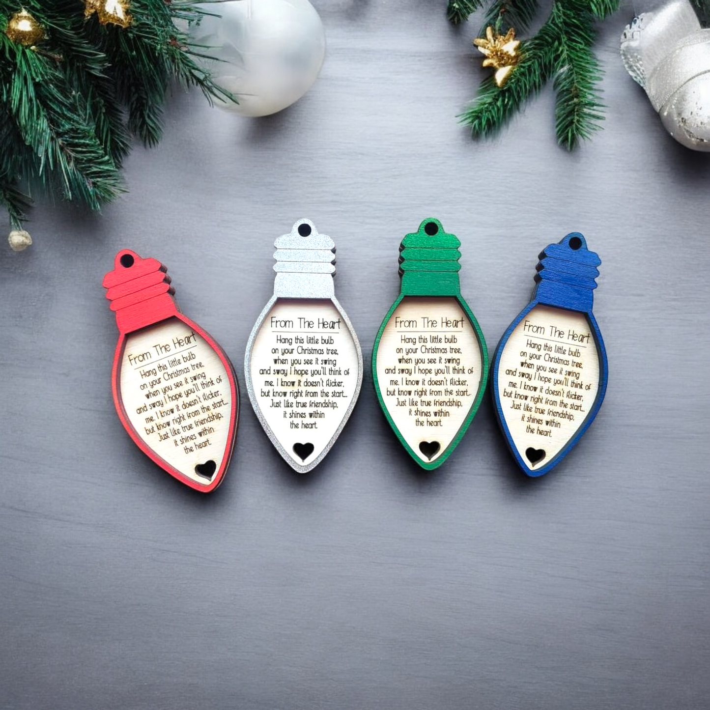 From the Heart Christmas Ornament