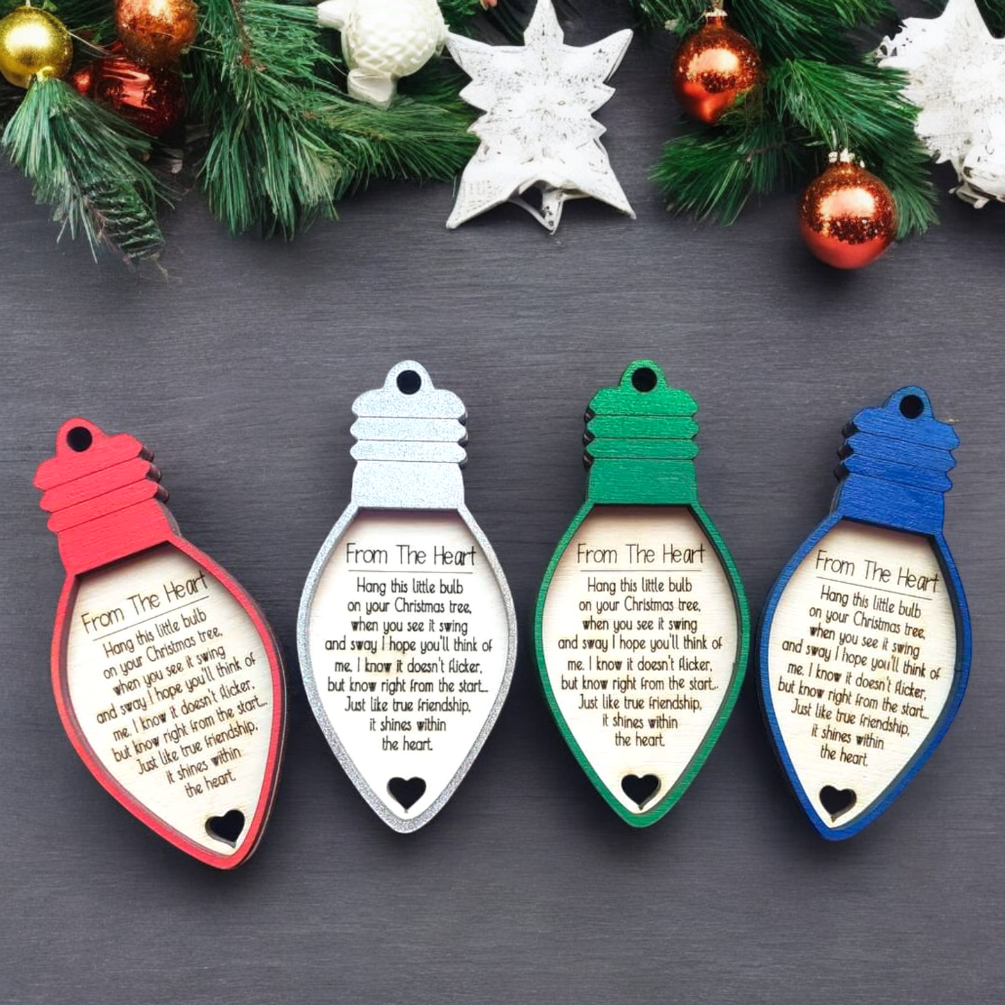 From the Heart Christmas Ornament