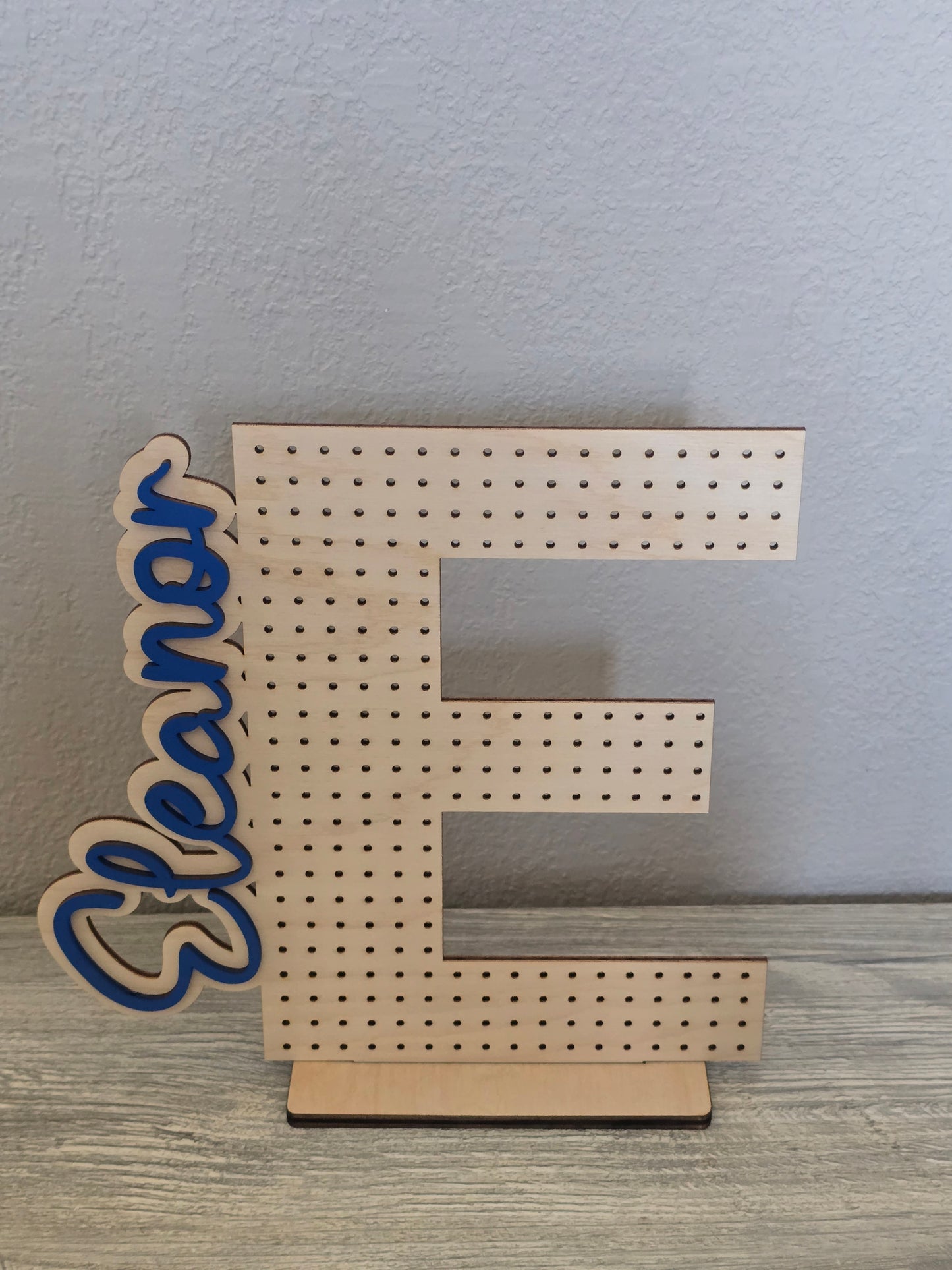 Earring holder personalized