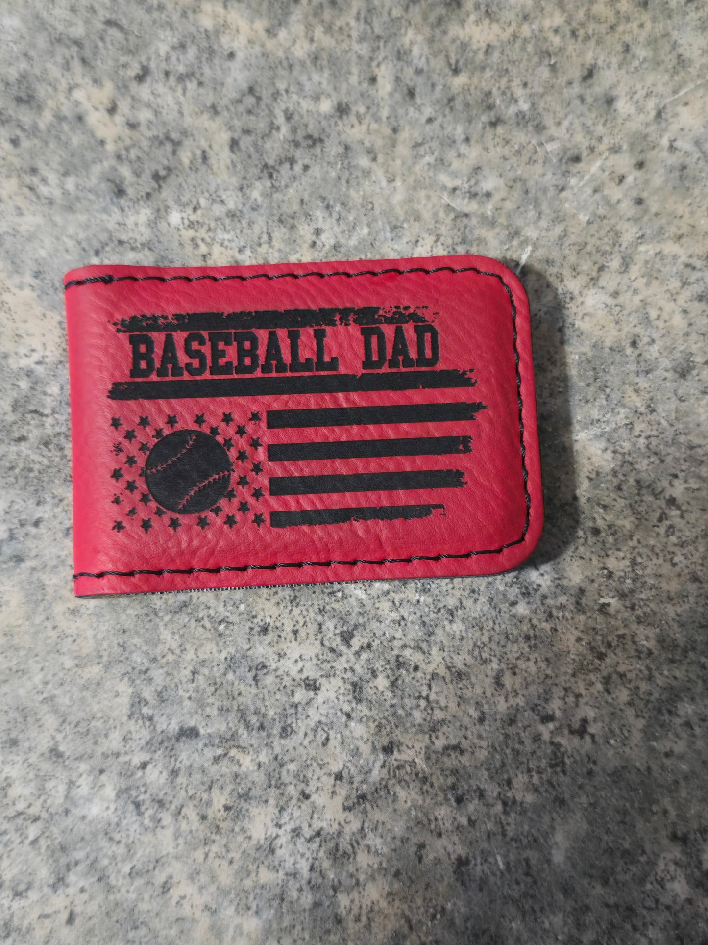 Money clip leatherette multiple options