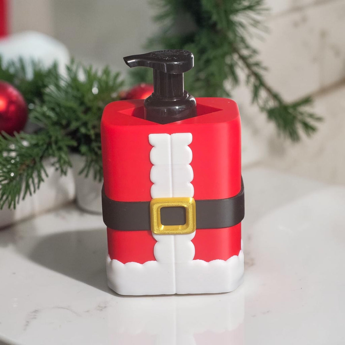 3D printed Christmas theme Hand Soap Holders BBW soap. Soap NOT included