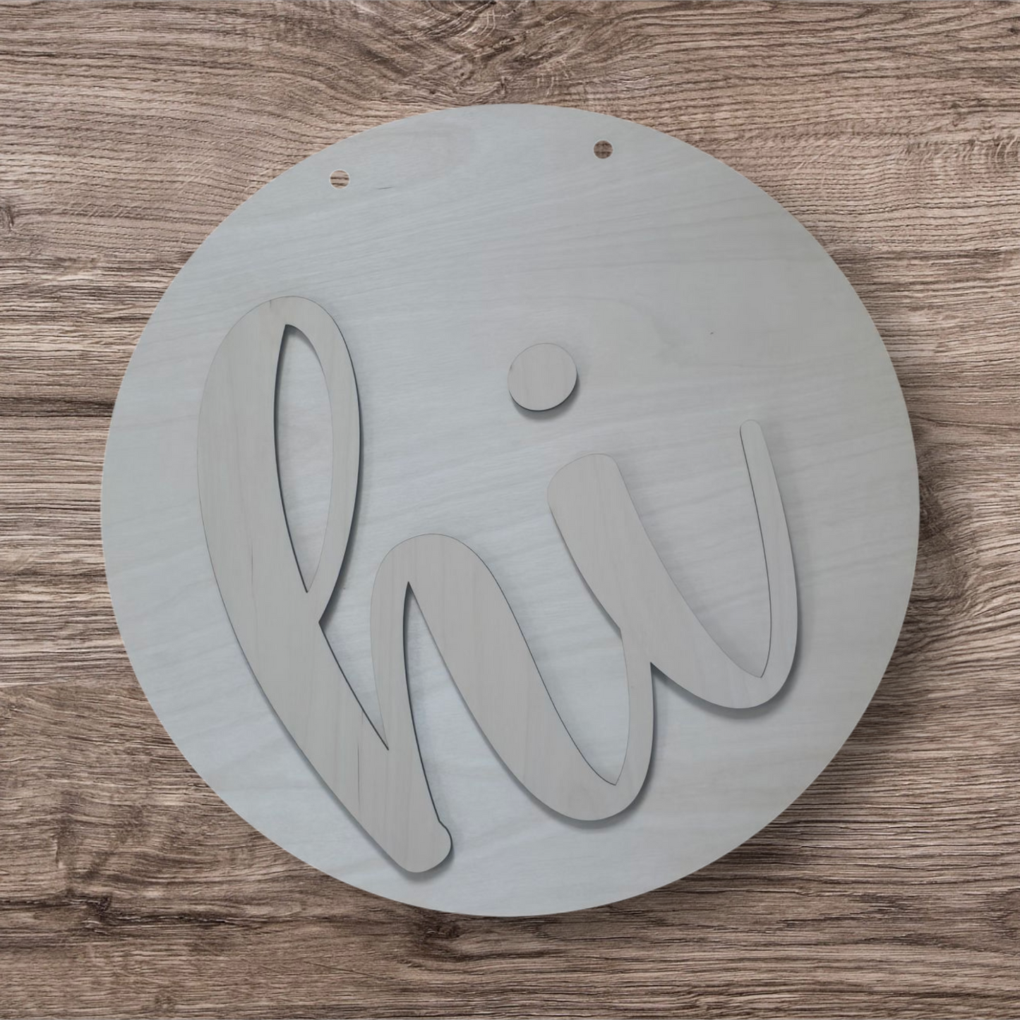 hi sign 15" DIY sale
