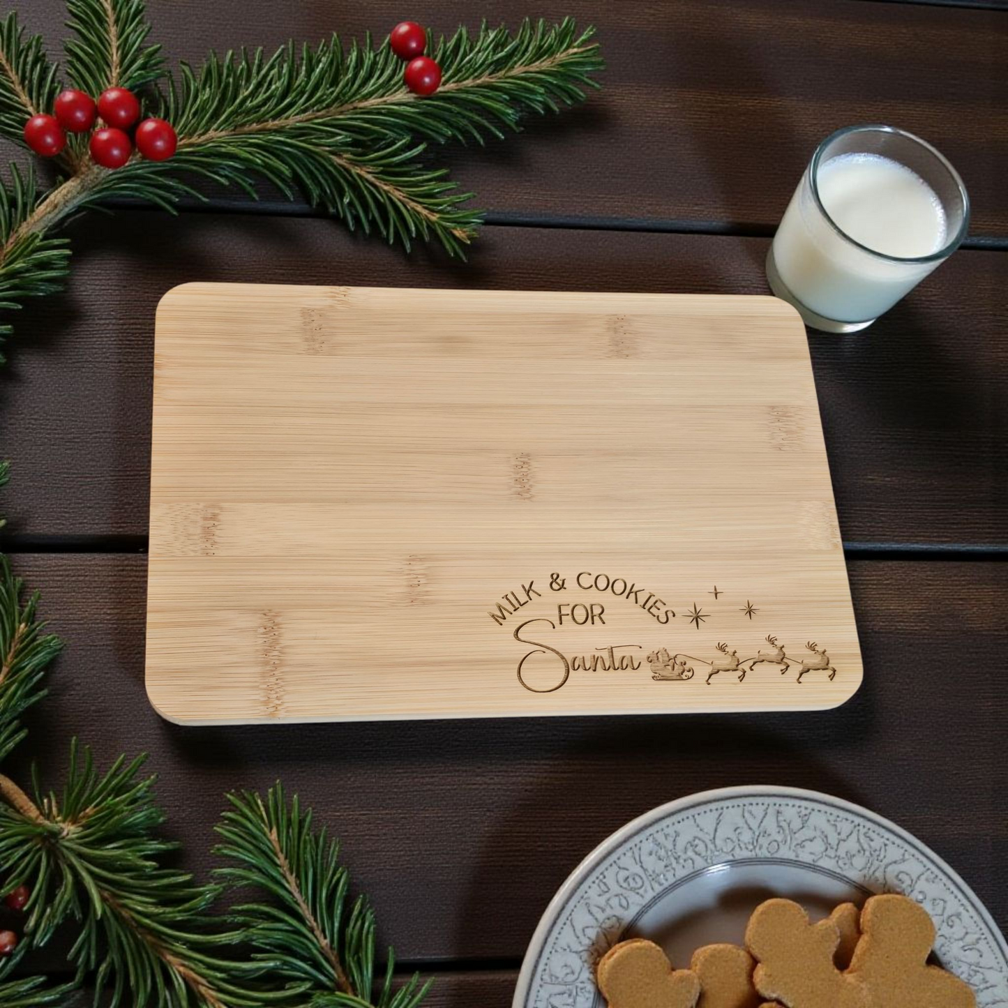 Santa Trays decoration