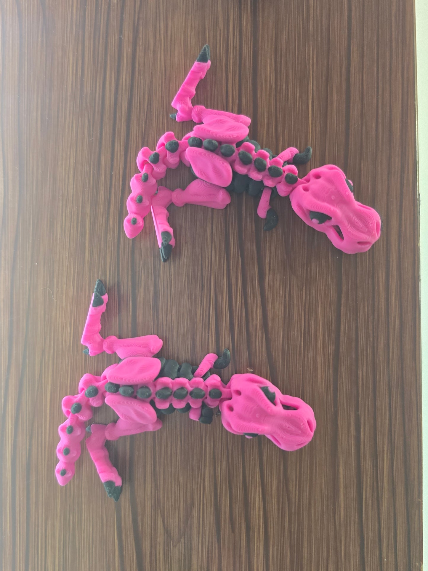3D printed mini T-Rex dinosaur magnet