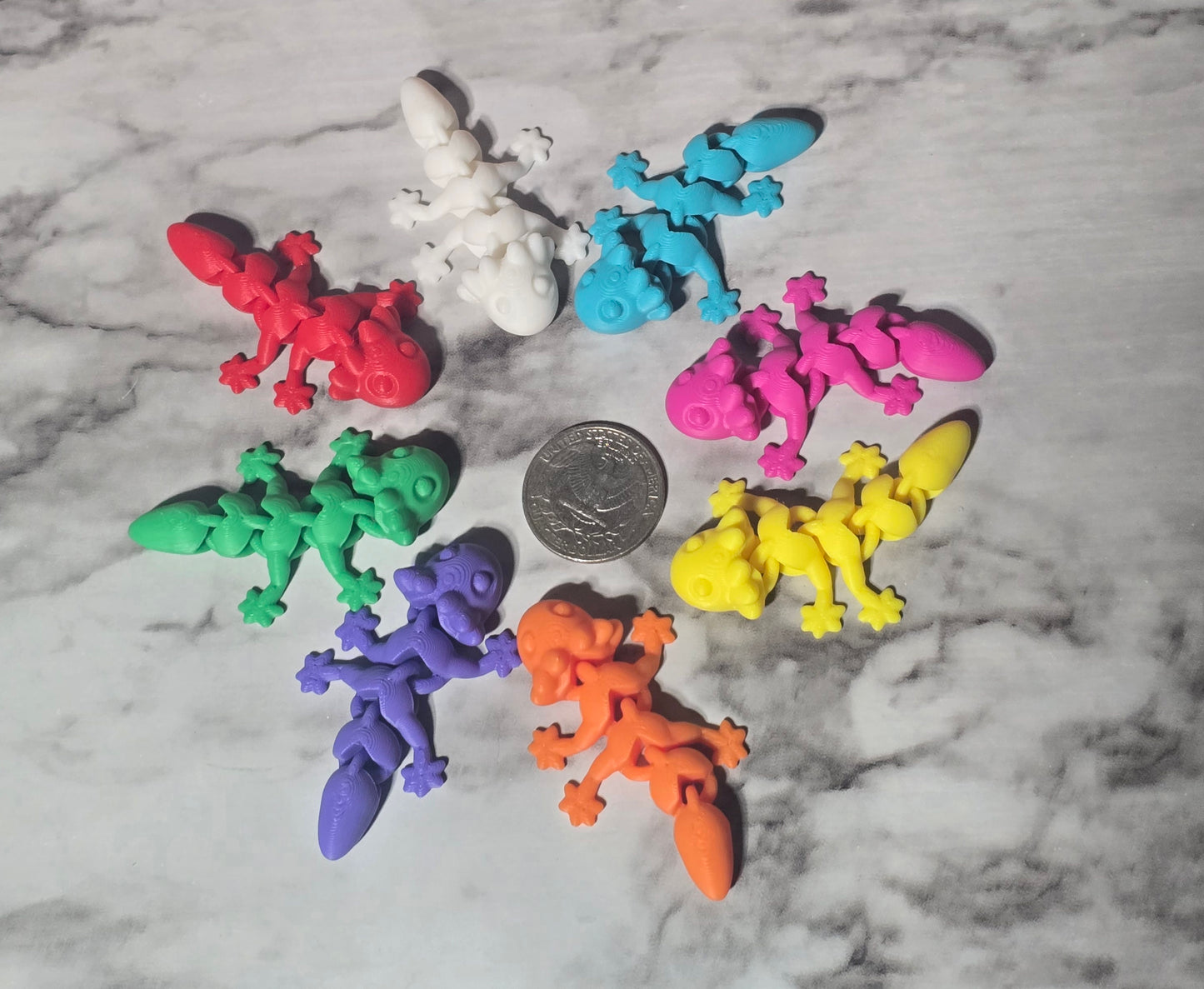 3D printed Miniature Axolotl