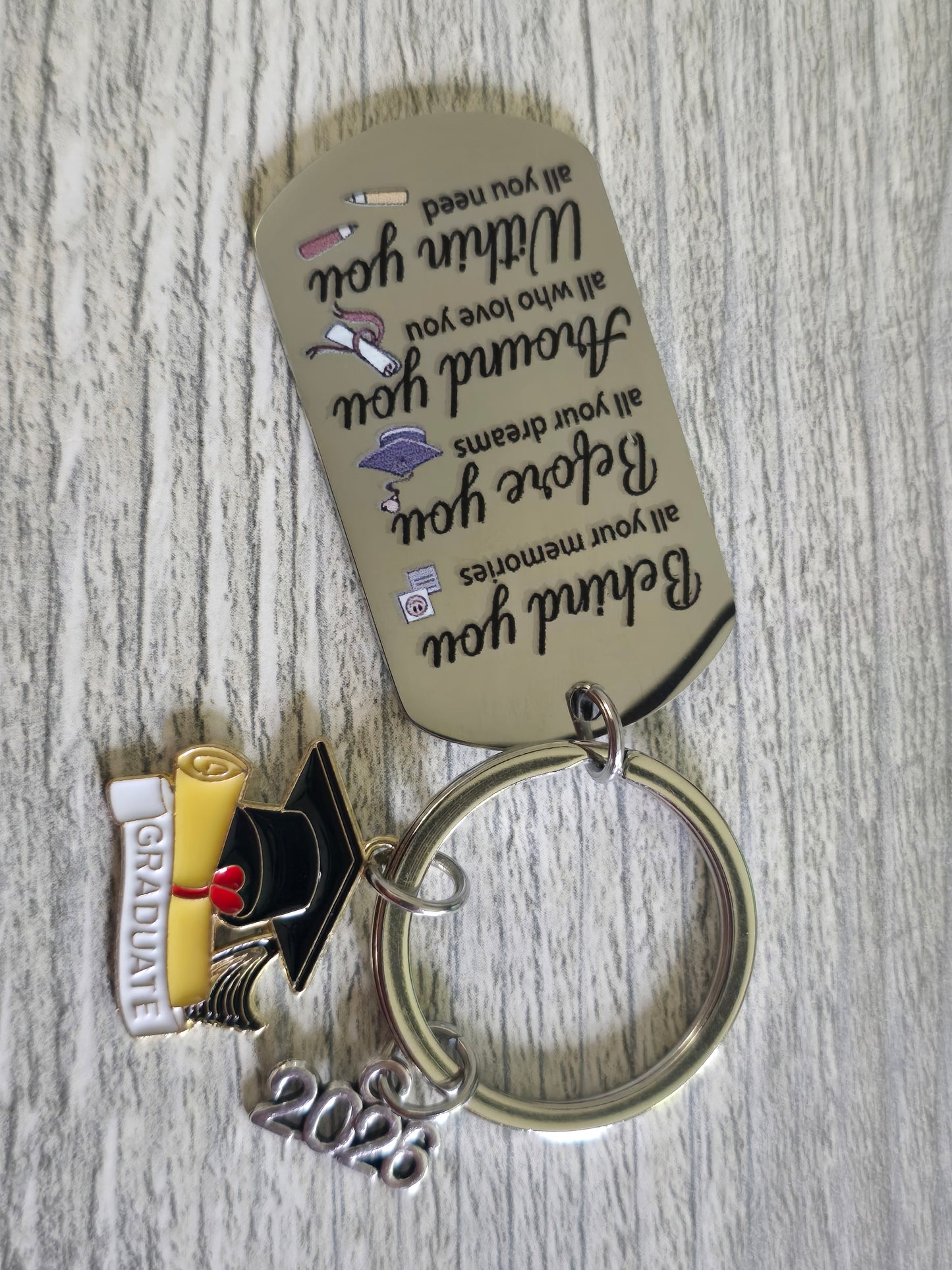 2026 Graduation keychain