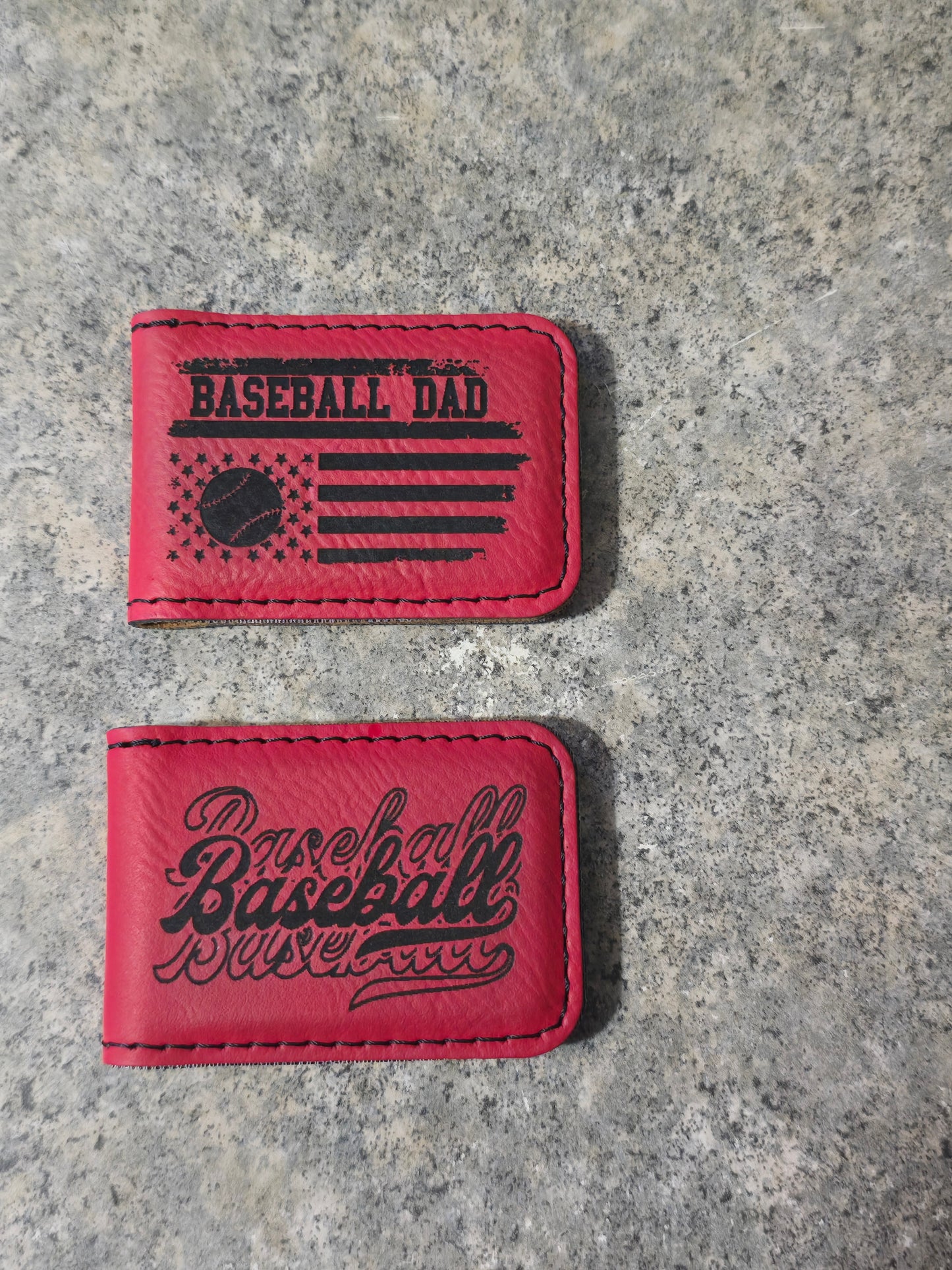 Money clip leatherette multiple options