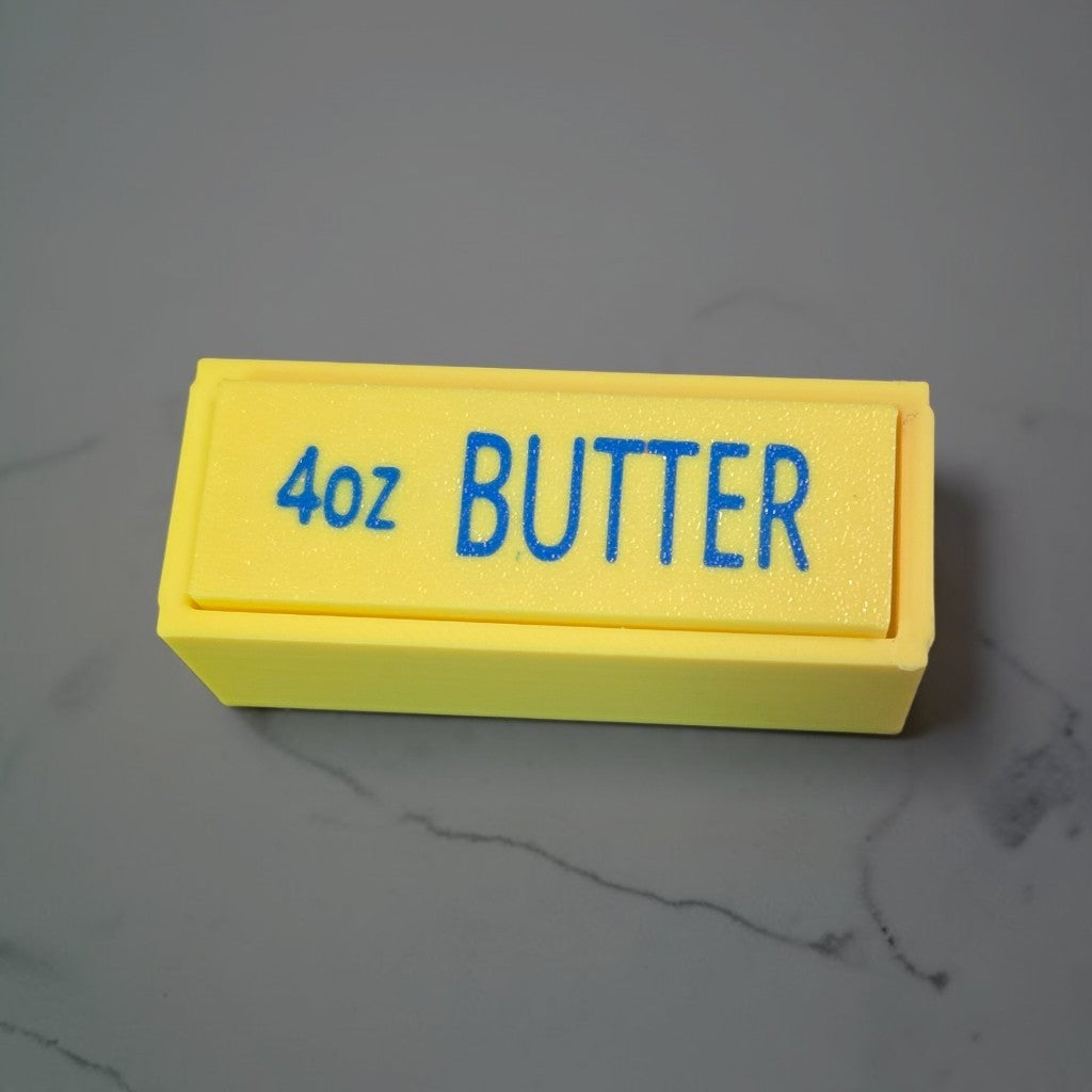 3D printed Butter fidget clicker