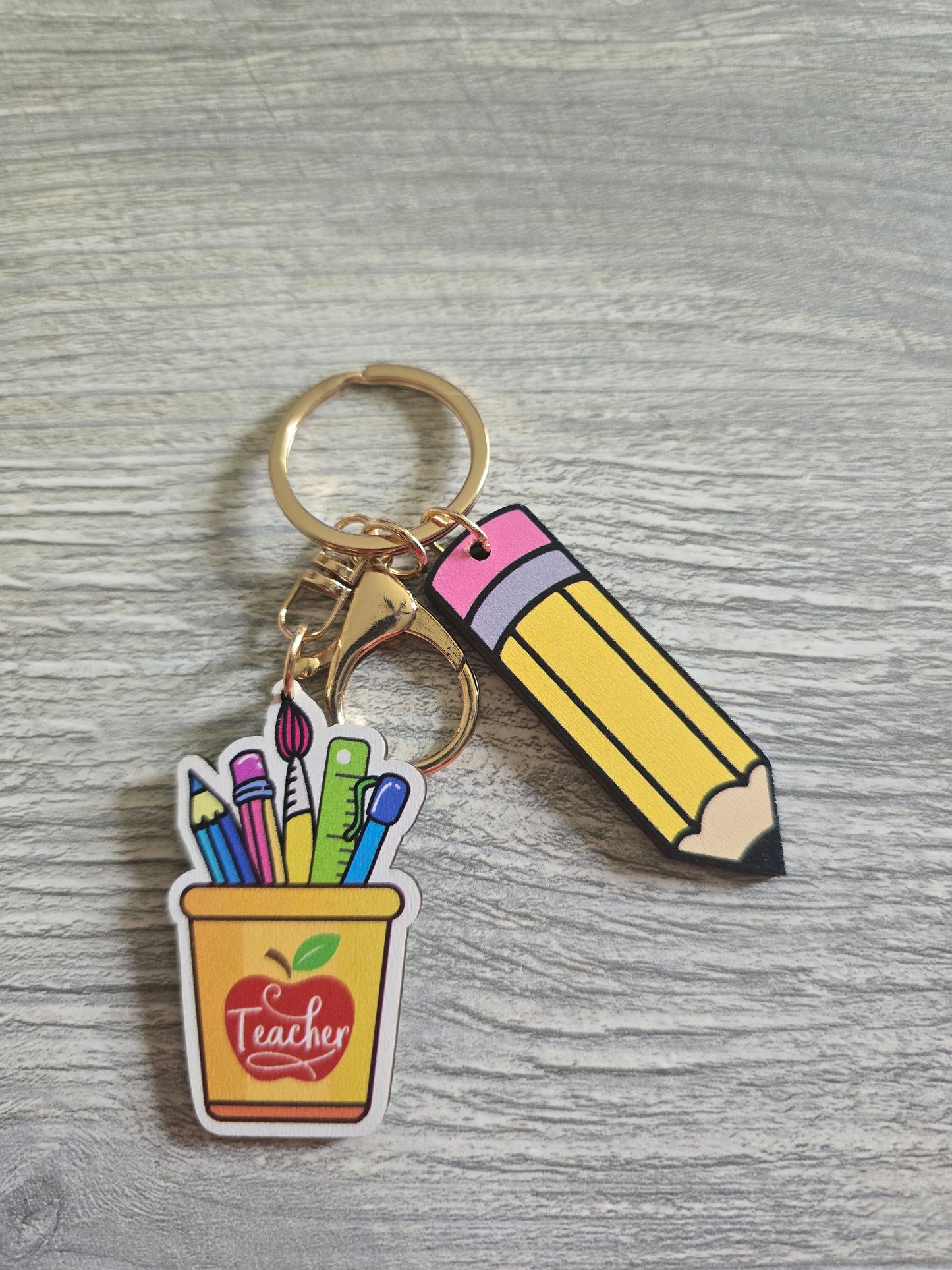 Teacher keychains
