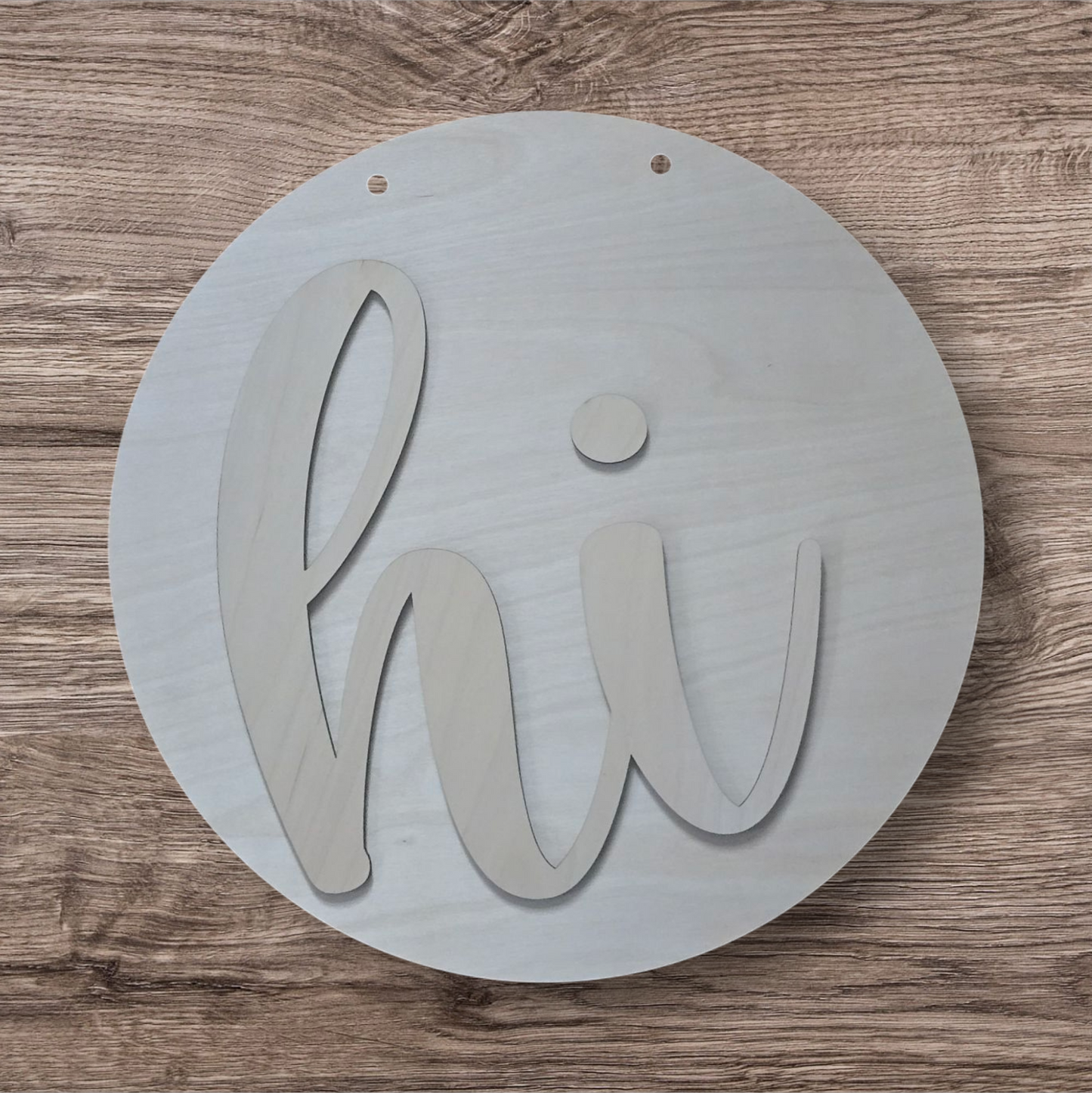 hi sign 15" DIY sale