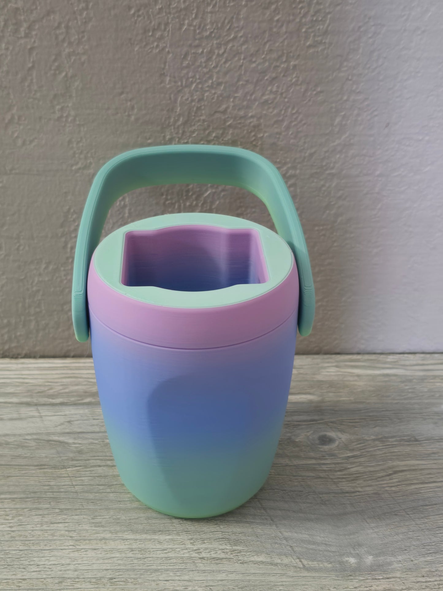 3D printed juice box holder