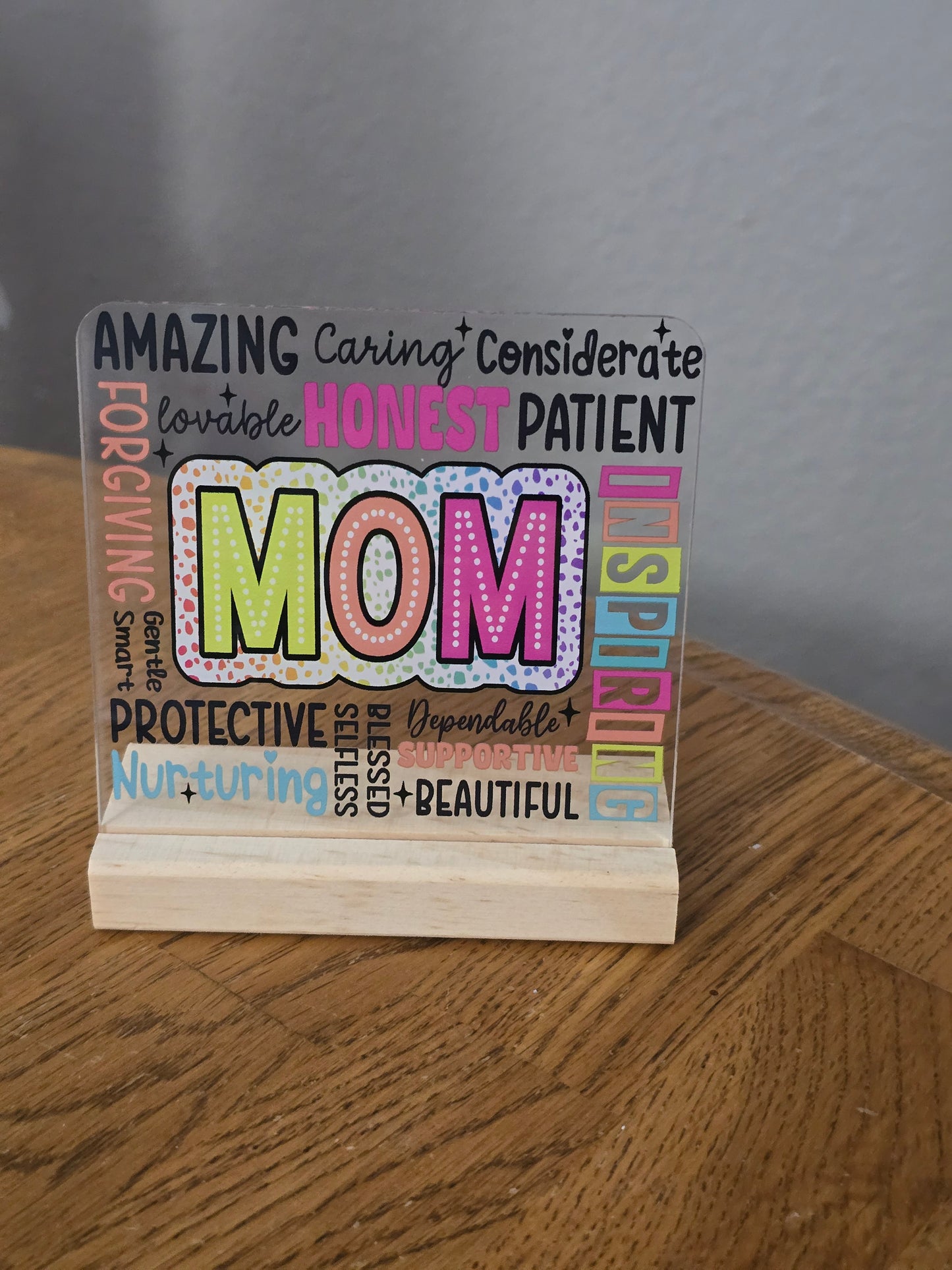 Small acrylic signs Mother's Day