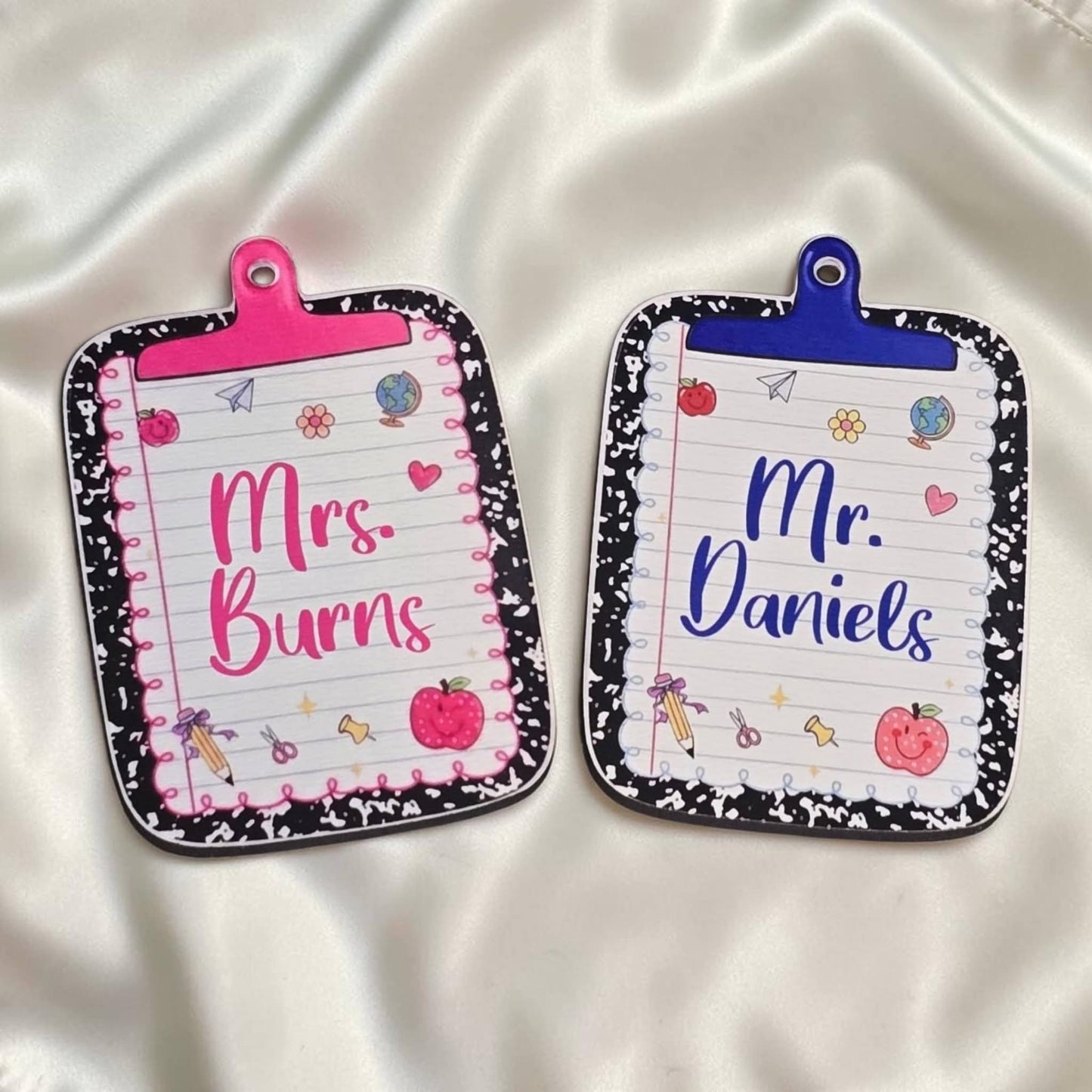 UV printed Teacher clipboard magnet