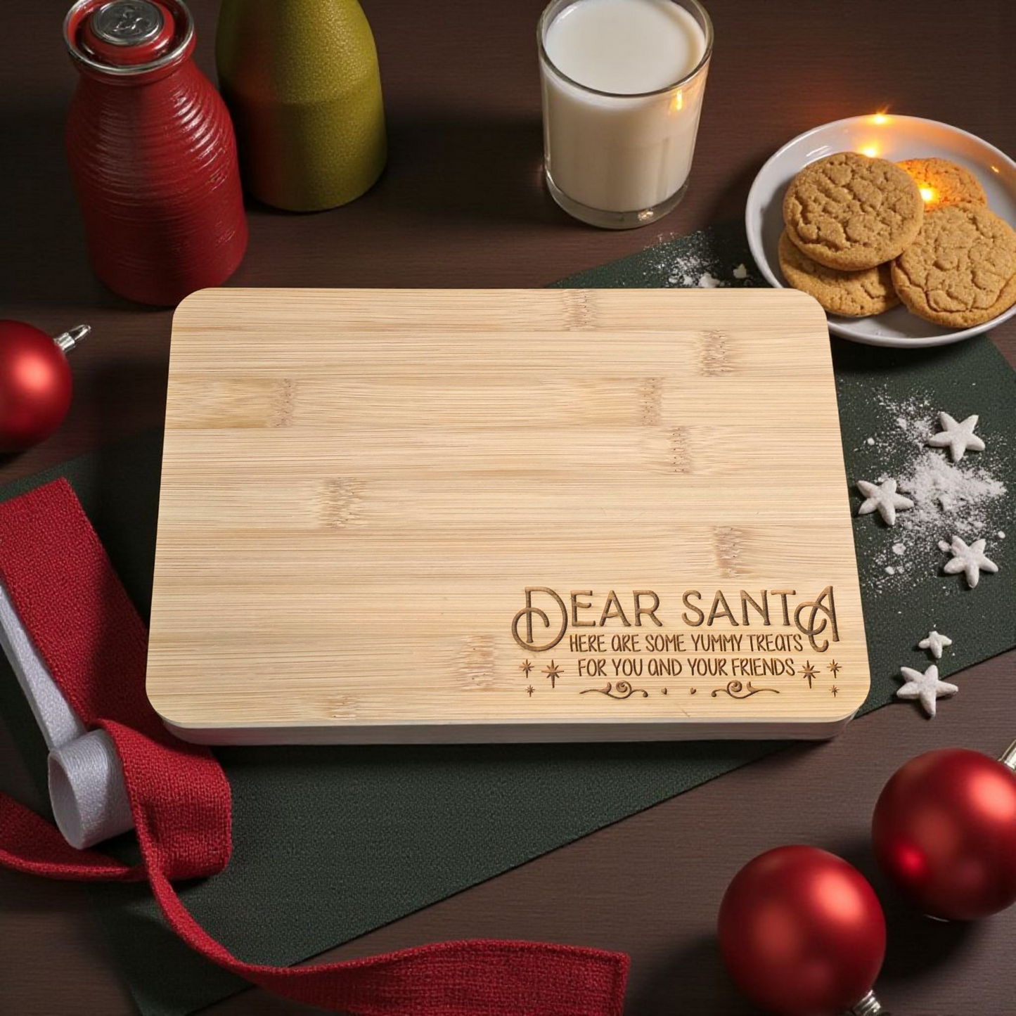 Santa Trays decoration