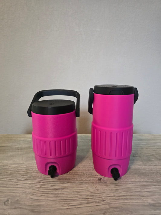 3D printed can cooler colors