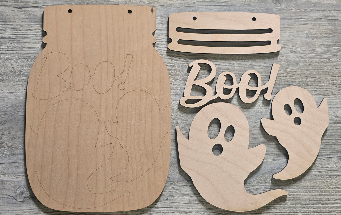 Mason jar signs DIY
